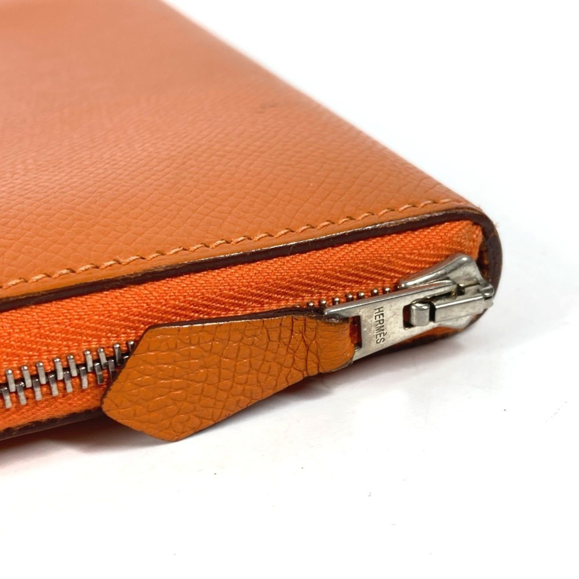 Leather Long Wallet (Bi-Fold) (Pre-Owned) - Hermes - Modalova