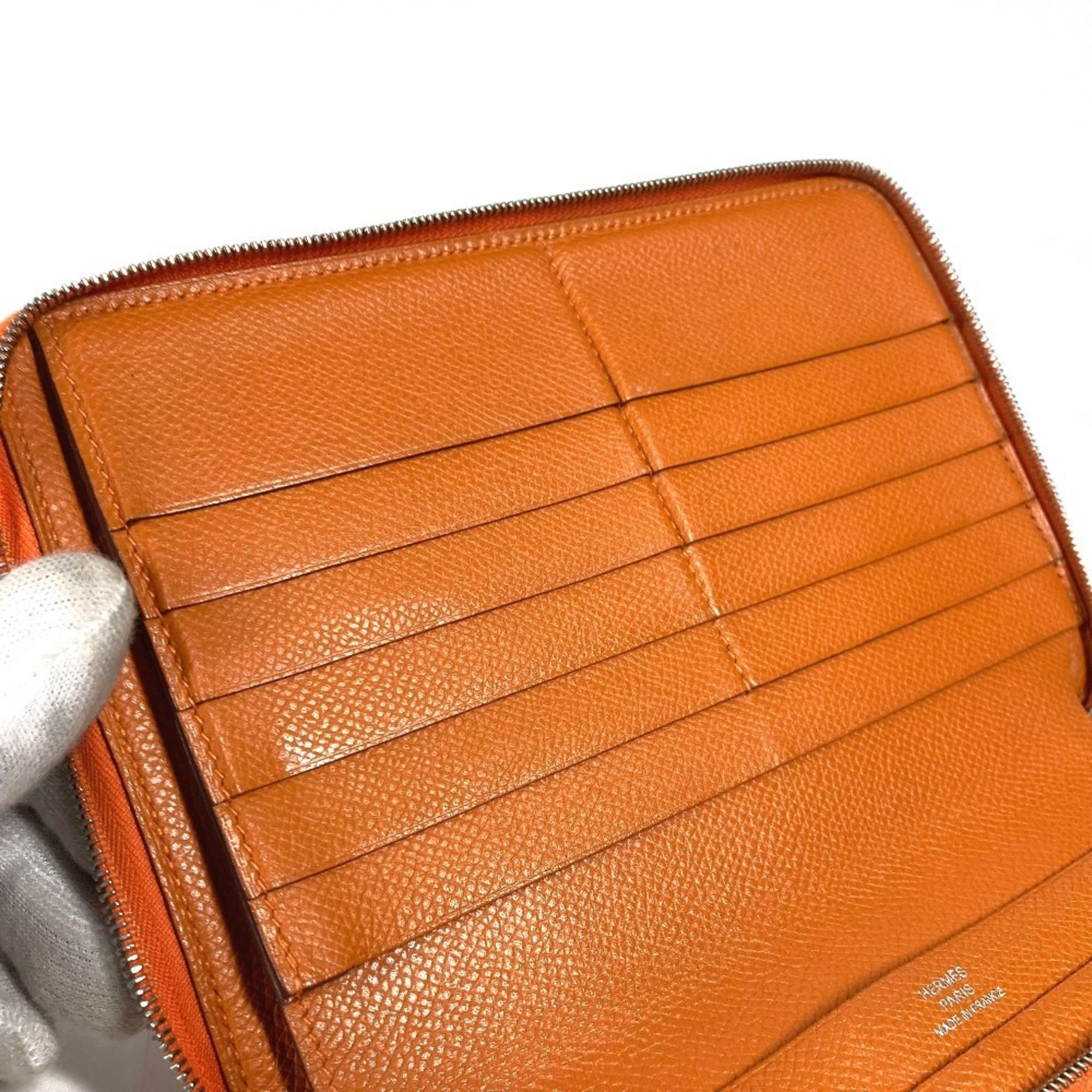 Leather Long Wallet (Bi-Fold) (Pre-Owned) - Hermes - Modalova