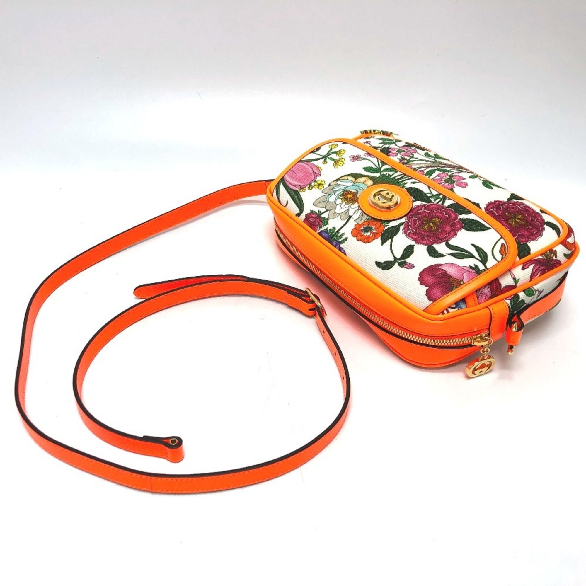 Canvas Leather Shoulder Bag (Pre-Owned) - Gucci - Modalova