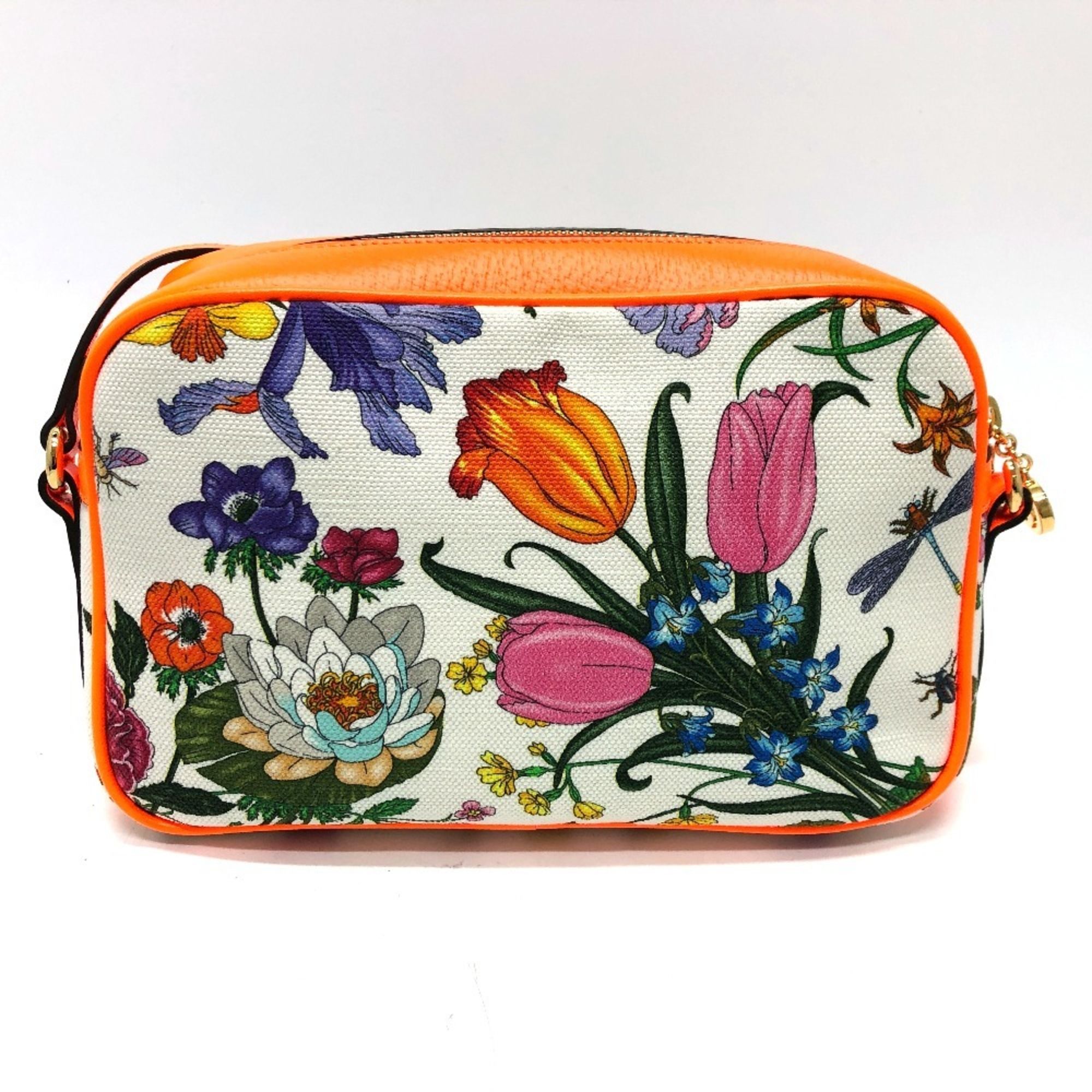 Canvas Leather Shoulder Bag (Pre-Owned) - Gucci - Modalova