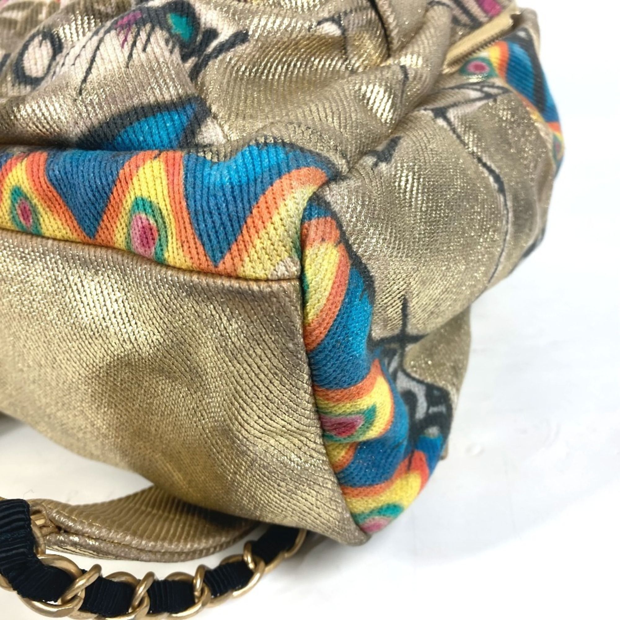 Leather Canvas Backpack (Pre-Owned) - Chanel - Modalova
