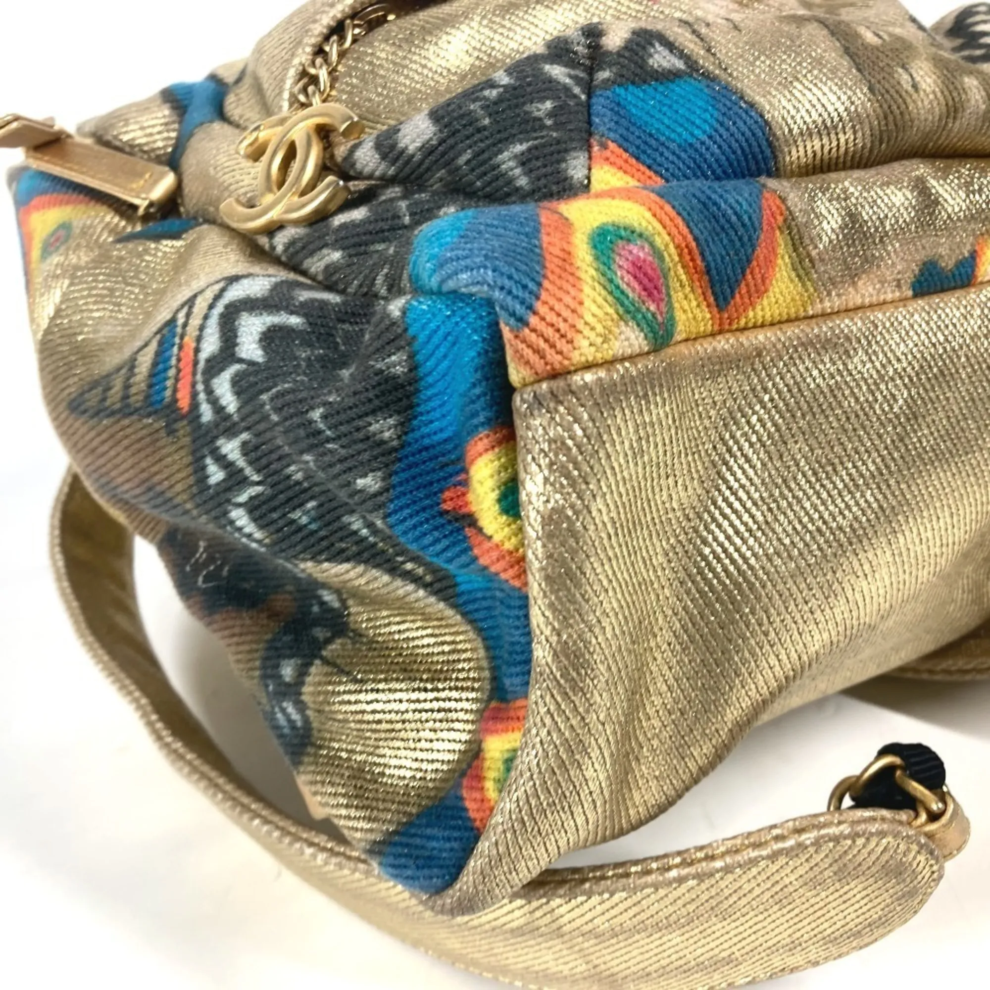 Leather Canvas Backpack (Pre-Owned) - Chanel - Modalova
