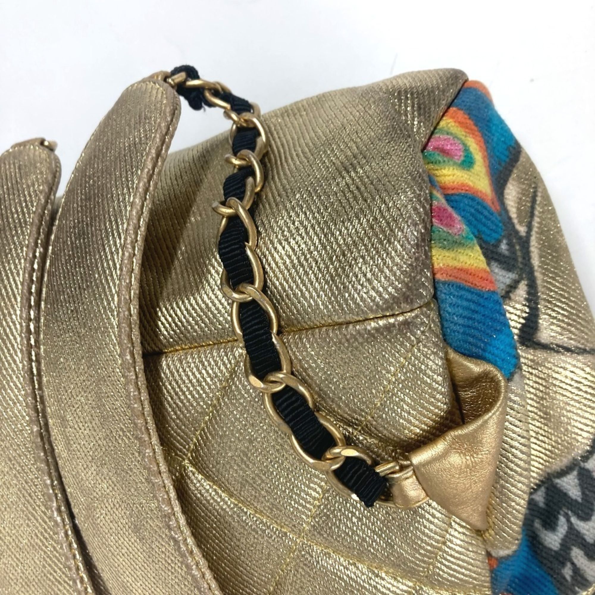 Leather Canvas Backpack (Pre-Owned) - Chanel - Modalova