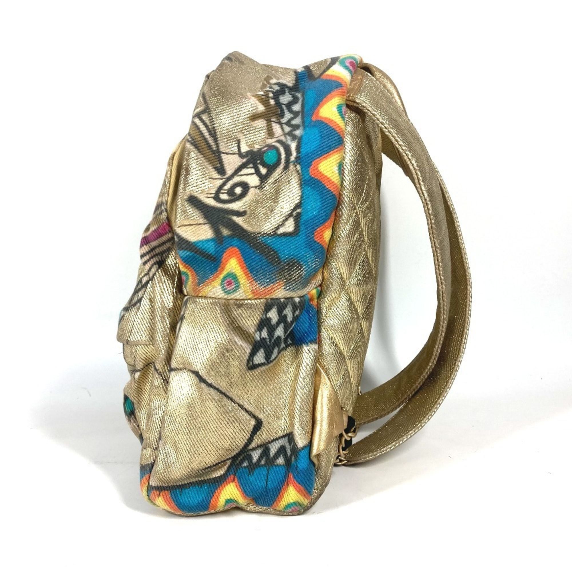 Leather Canvas Backpack (Pre-Owned) - Chanel - Modalova