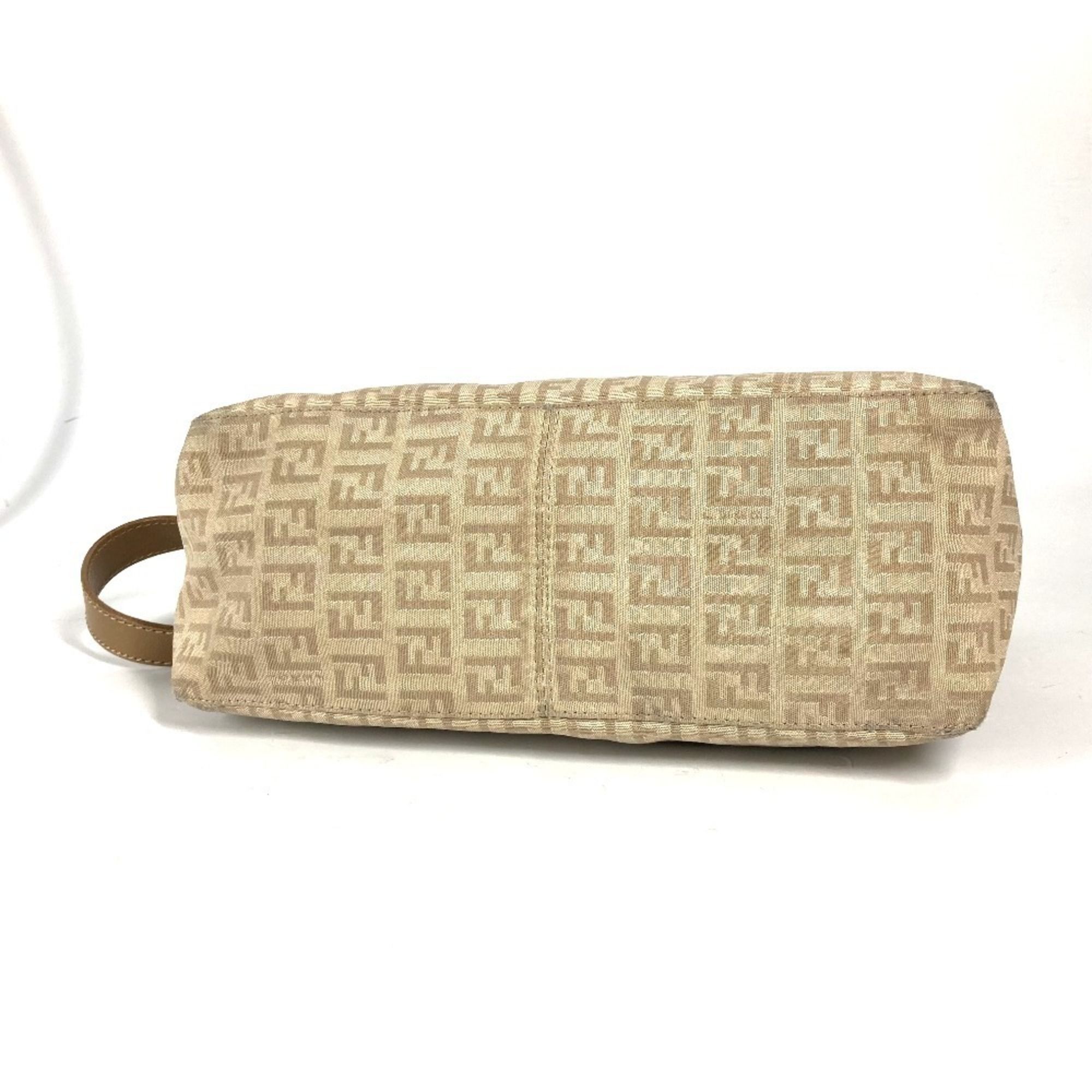 Leather Canvas Shoulder Bag (Pre-Owned) - Fendi - Modalova
