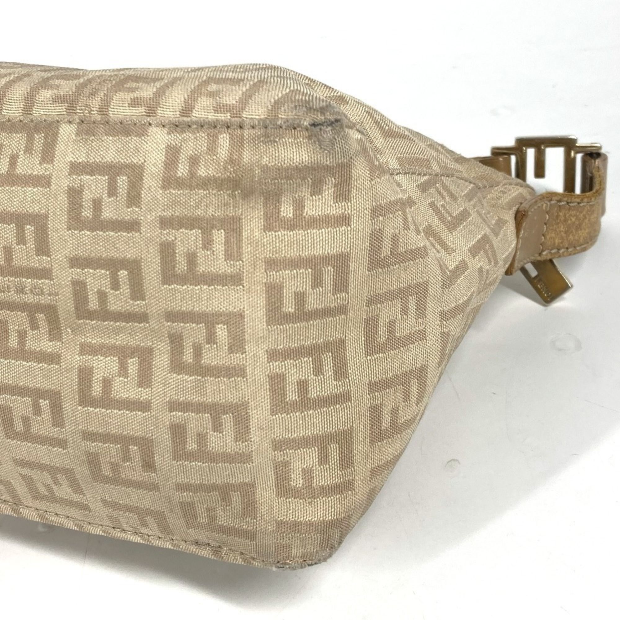 Leather Canvas Shoulder Bag (Pre-Owned) - Fendi - Modalova