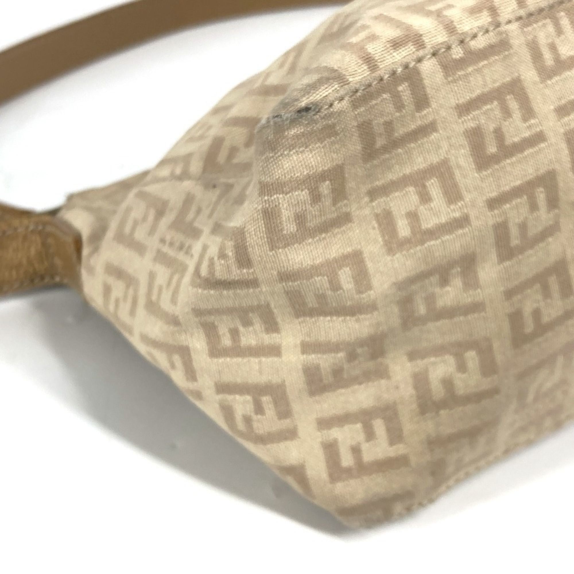 Leather Canvas Shoulder Bag (Pre-Owned) - Fendi - Modalova