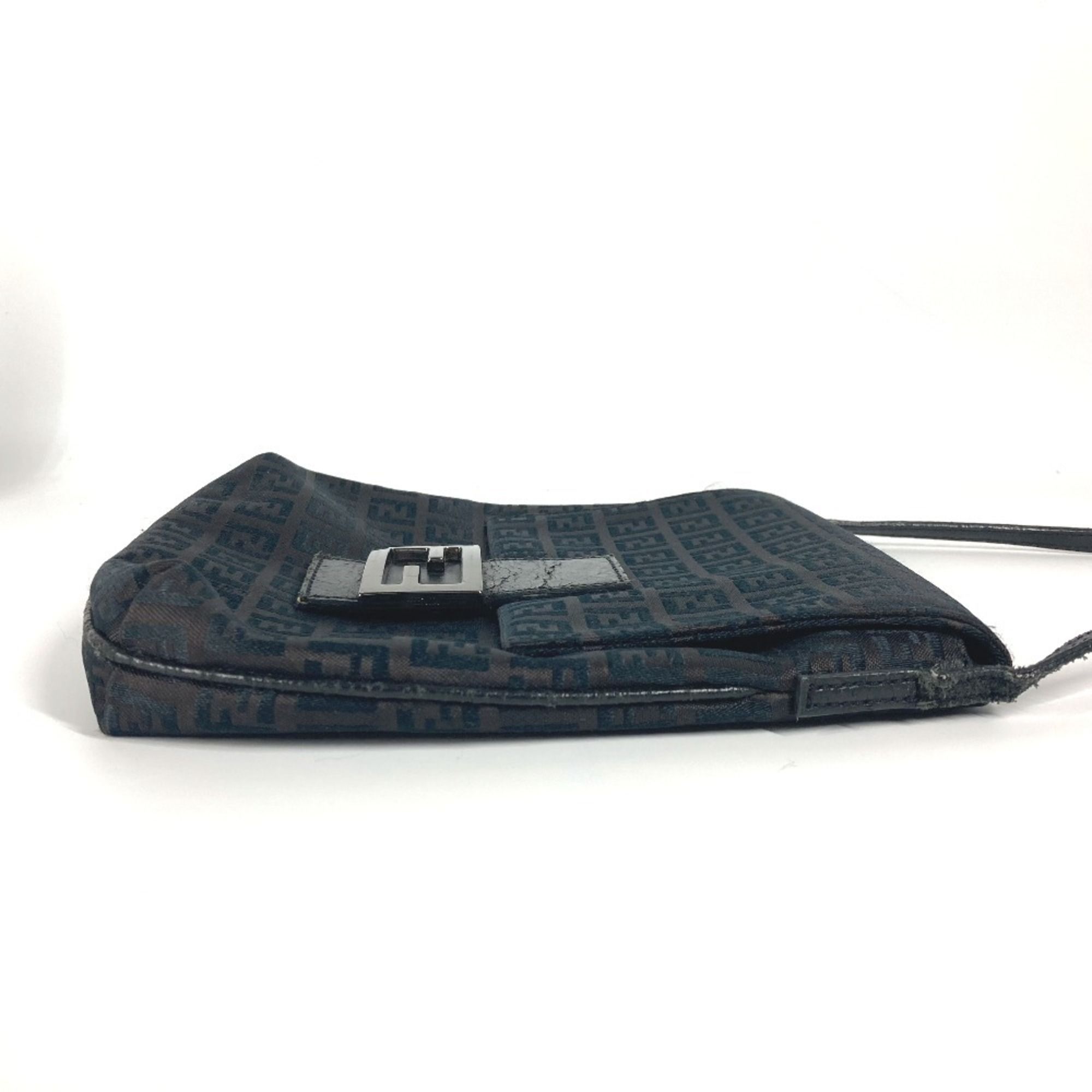 Canvas Leather Pochette Shoulder Bag (Pre-Owned) - Fendi - Modalova