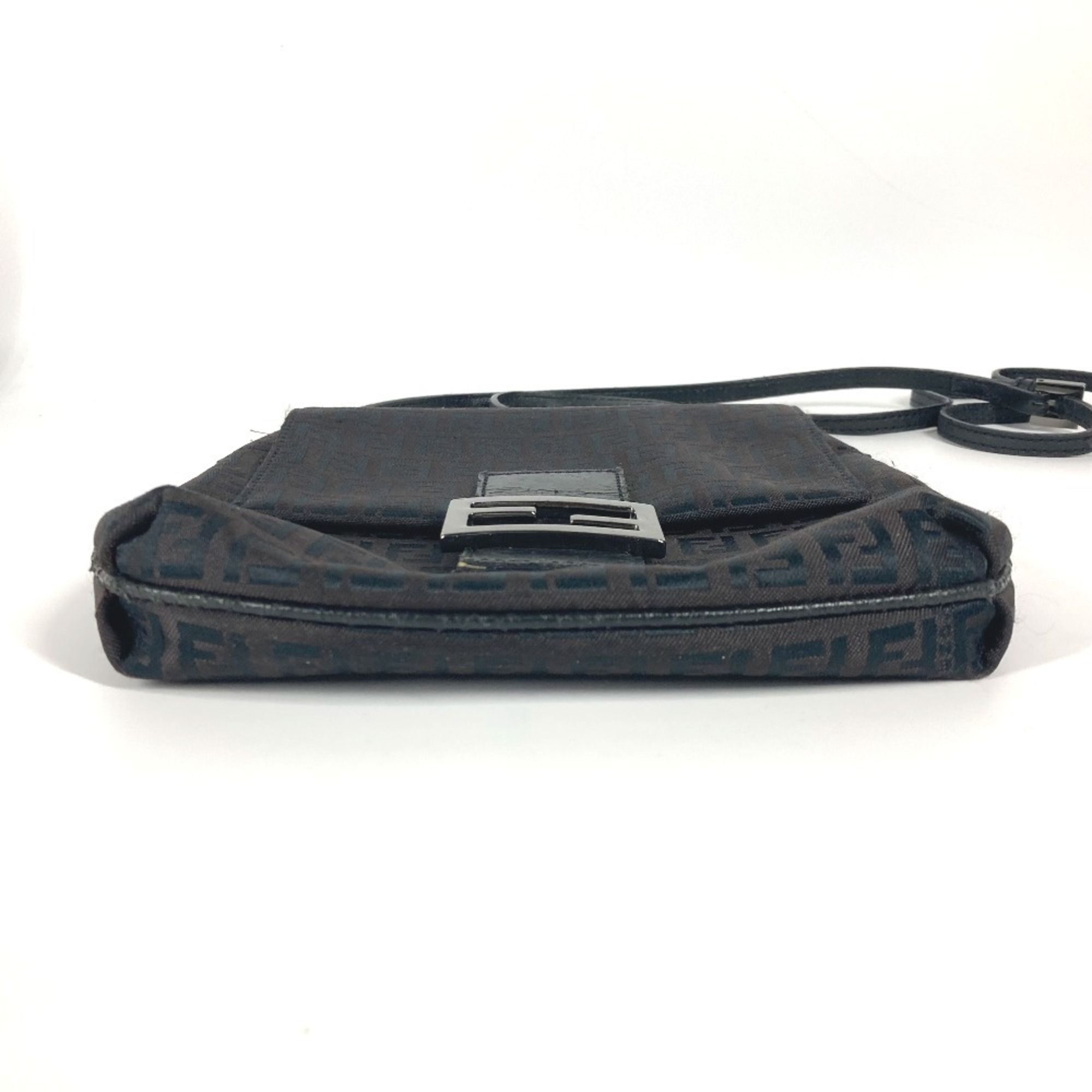 Canvas Leather Pochette Shoulder Bag (Pre-Owned) - Fendi - Modalova