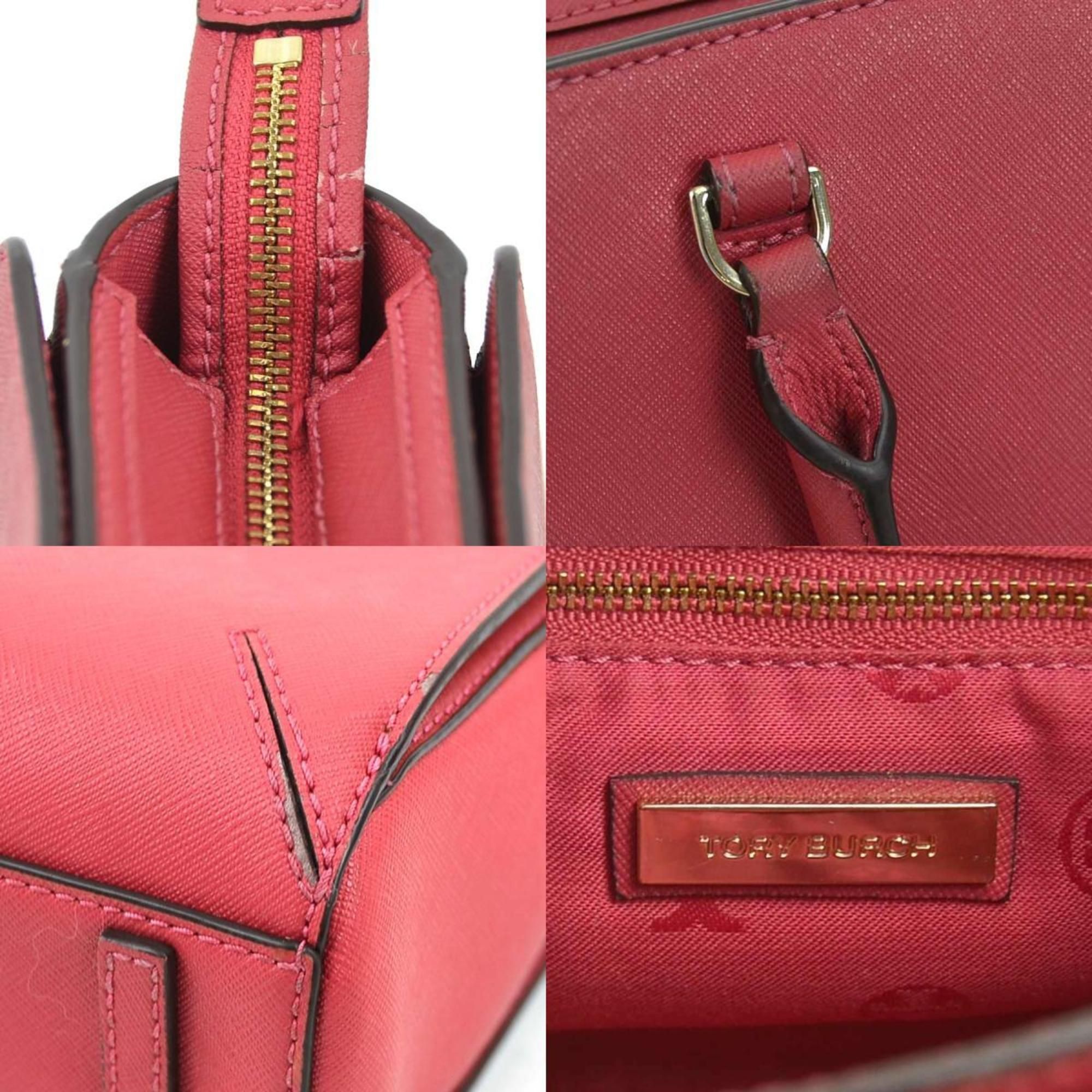 Leather Handbag Shoulder Bag (Pre-Owned) - Tory Burch - Modalova