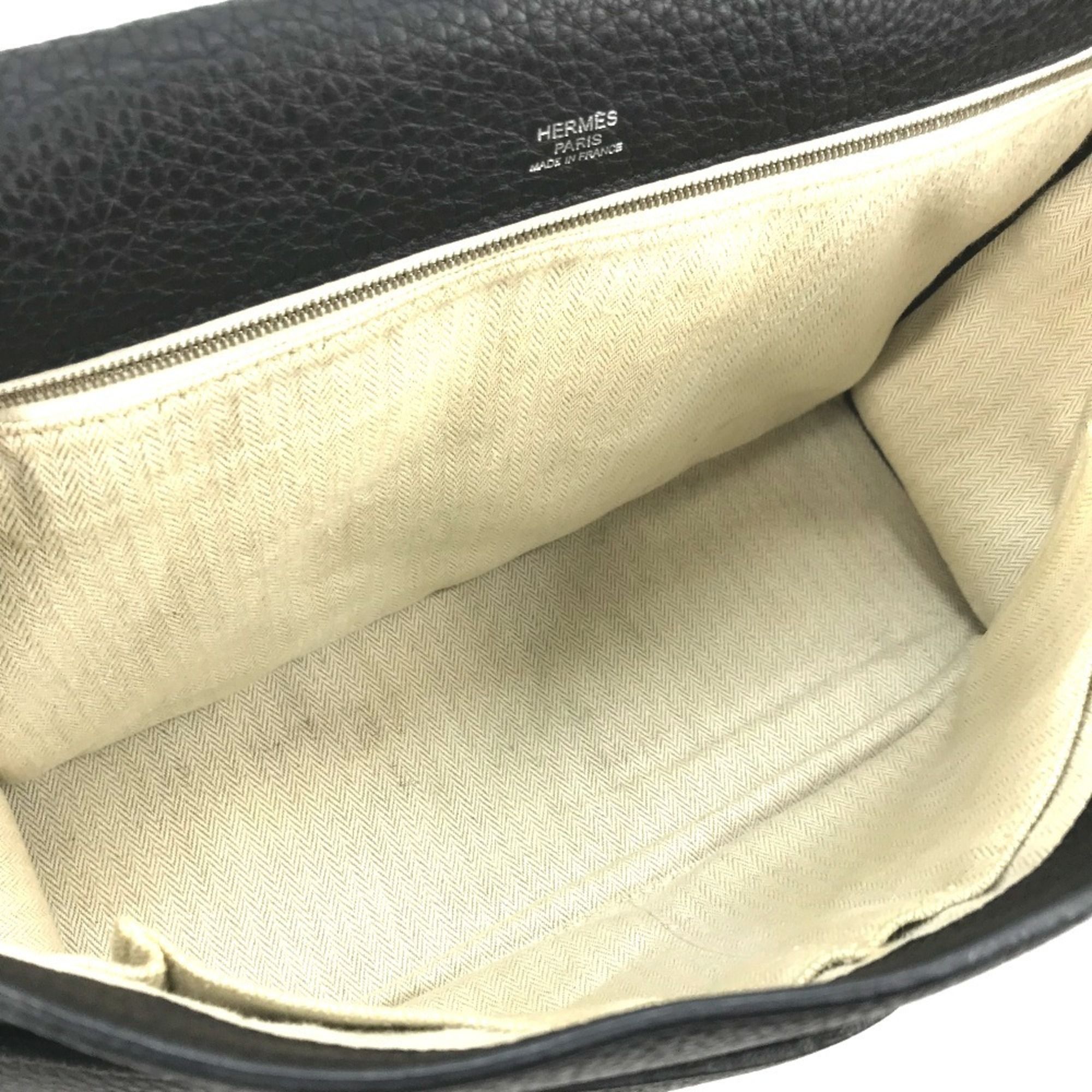Taurillon Clemence Leather Messenger Bag Shoulder Bag (Pre-Owned) - Hermes - Modalova