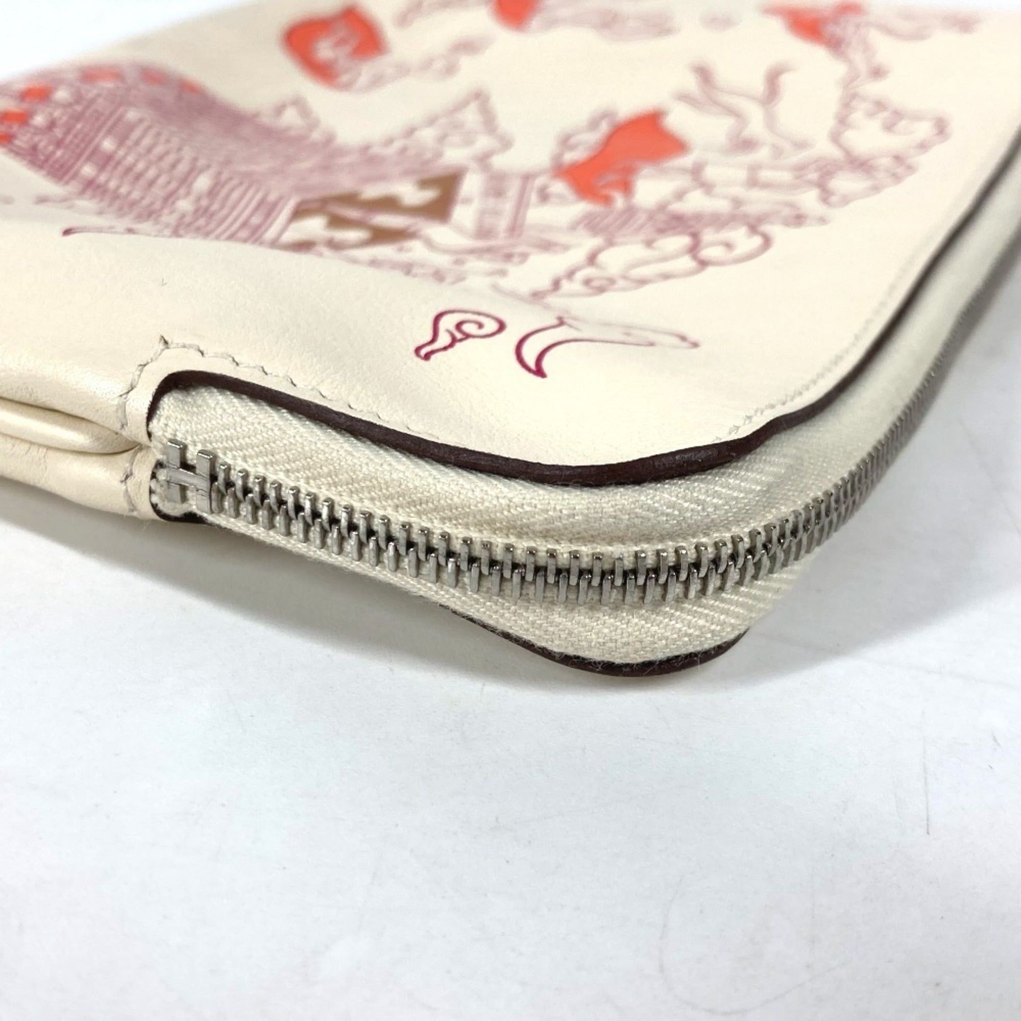 Leather Clutch Bag Pouch (Pre-Owned) - Hermes - Modalova