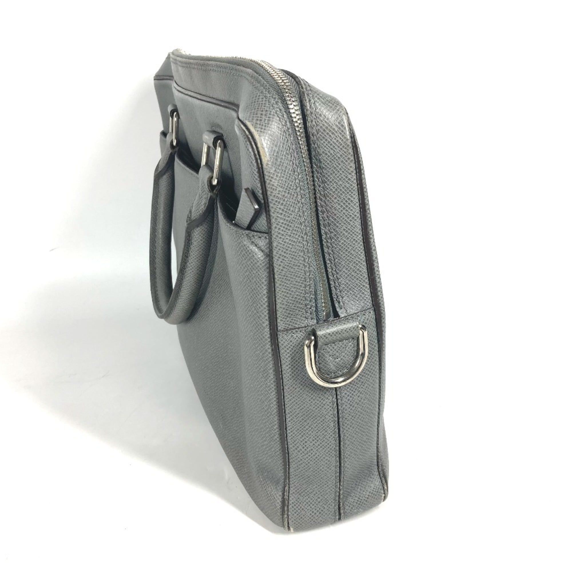 Taiga Leather Leather Briefcase (Pre-Owned) - Louis Vuitton - Modalova