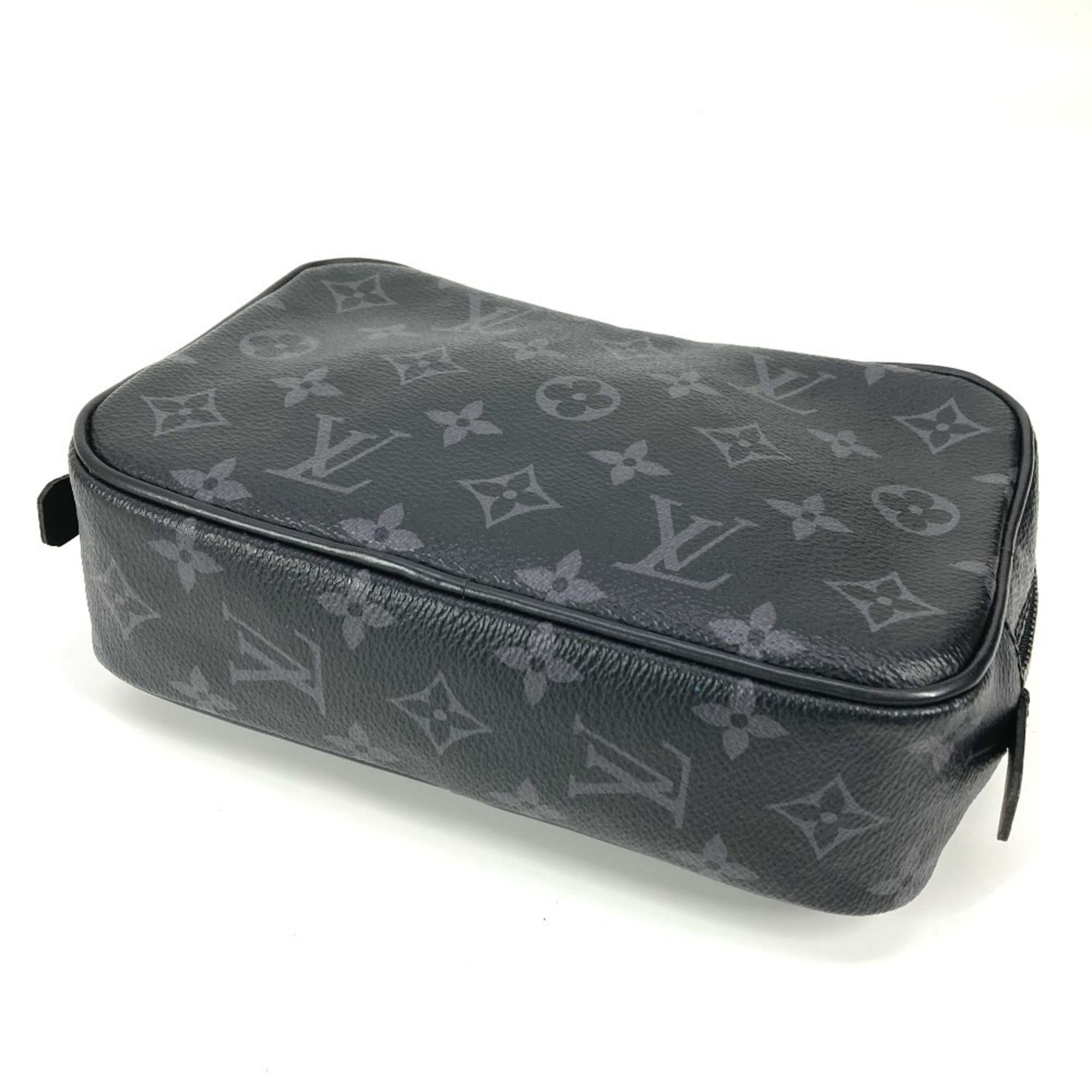 Monogram Eclipse Canvas Clutch Bag Pouch (Pre-Owned) - Louis Vuitton - Modalova