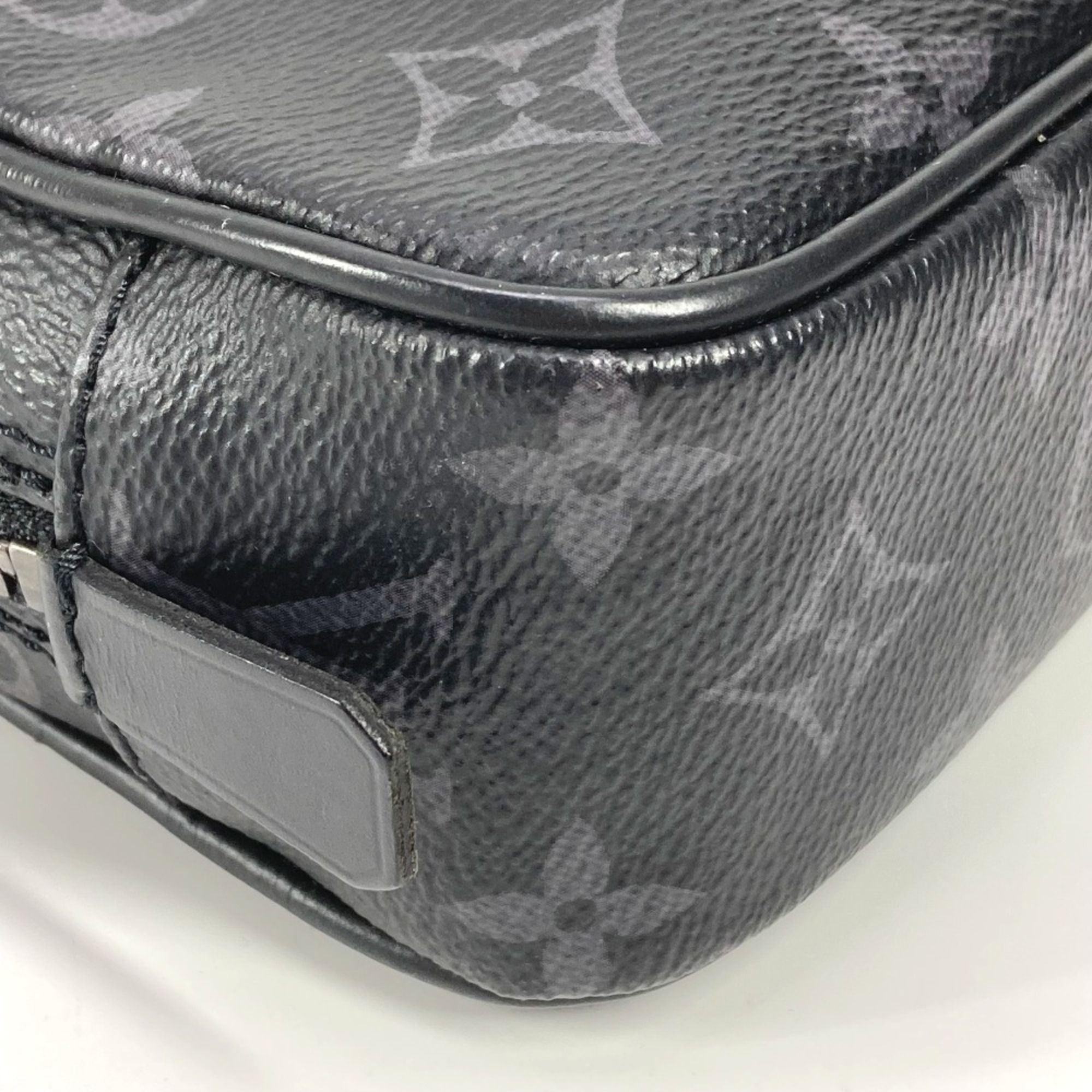Monogram Eclipse Canvas Clutch Bag Pouch (Pre-Owned) - Louis Vuitton - Modalova