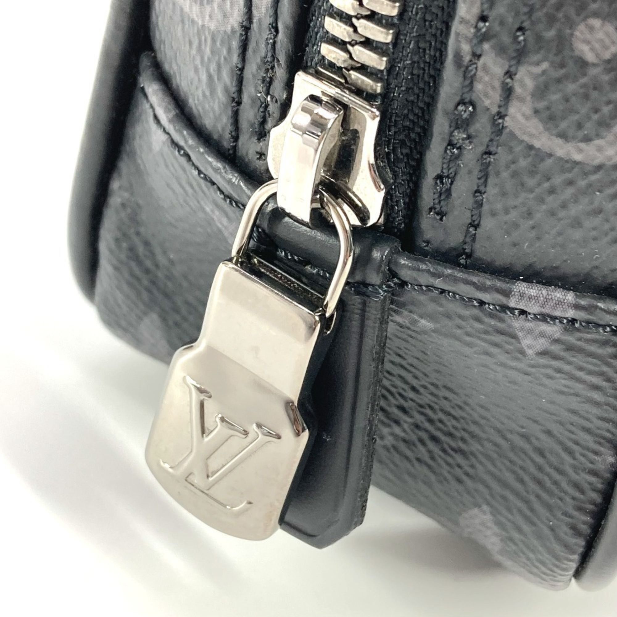 Monogram Eclipse Canvas Clutch Bag Pouch (Pre-Owned) - Louis Vuitton - Modalova
