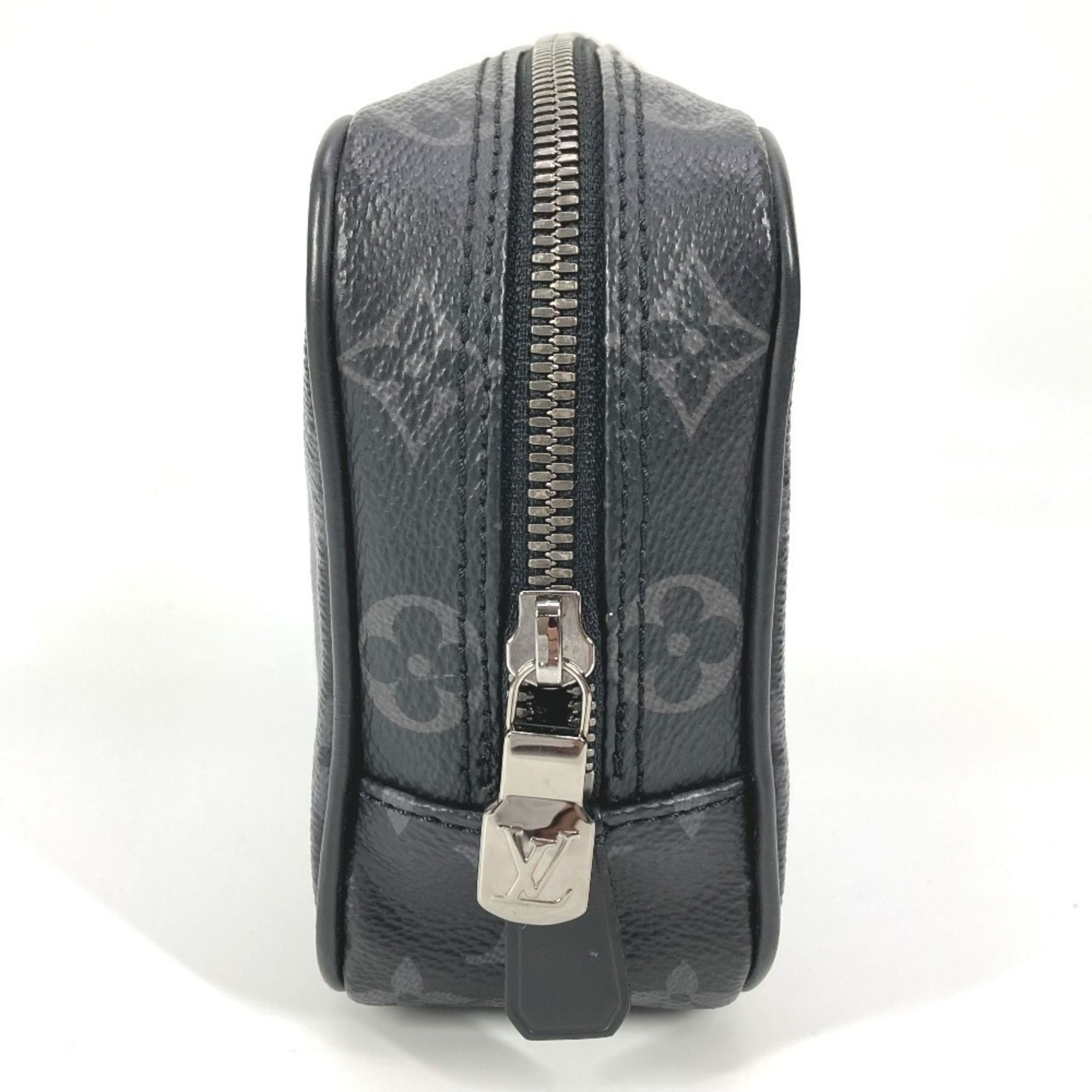 Monogram Eclipse Canvas Clutch Bag Pouch (Pre-Owned) - Louis Vuitton - Modalova