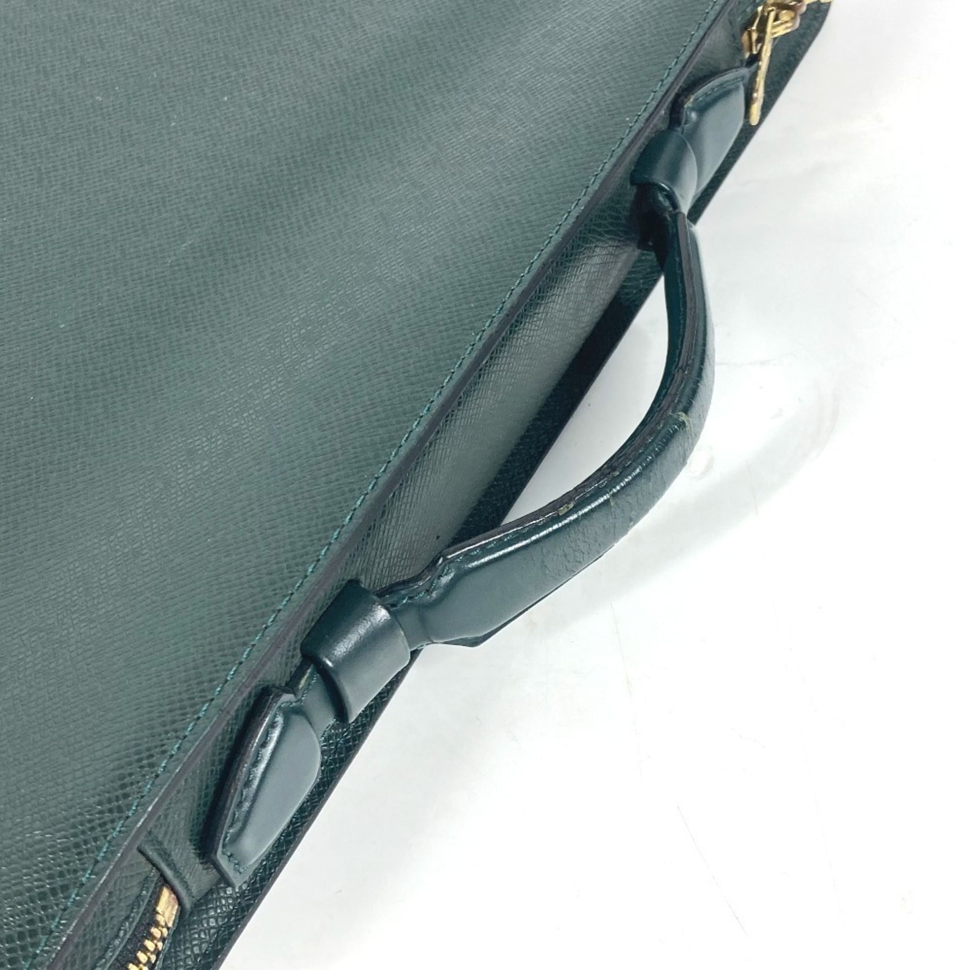 Taiga Leather Briefcase Handbag (Pre-Owned) - Louis Vuitton - Modalova