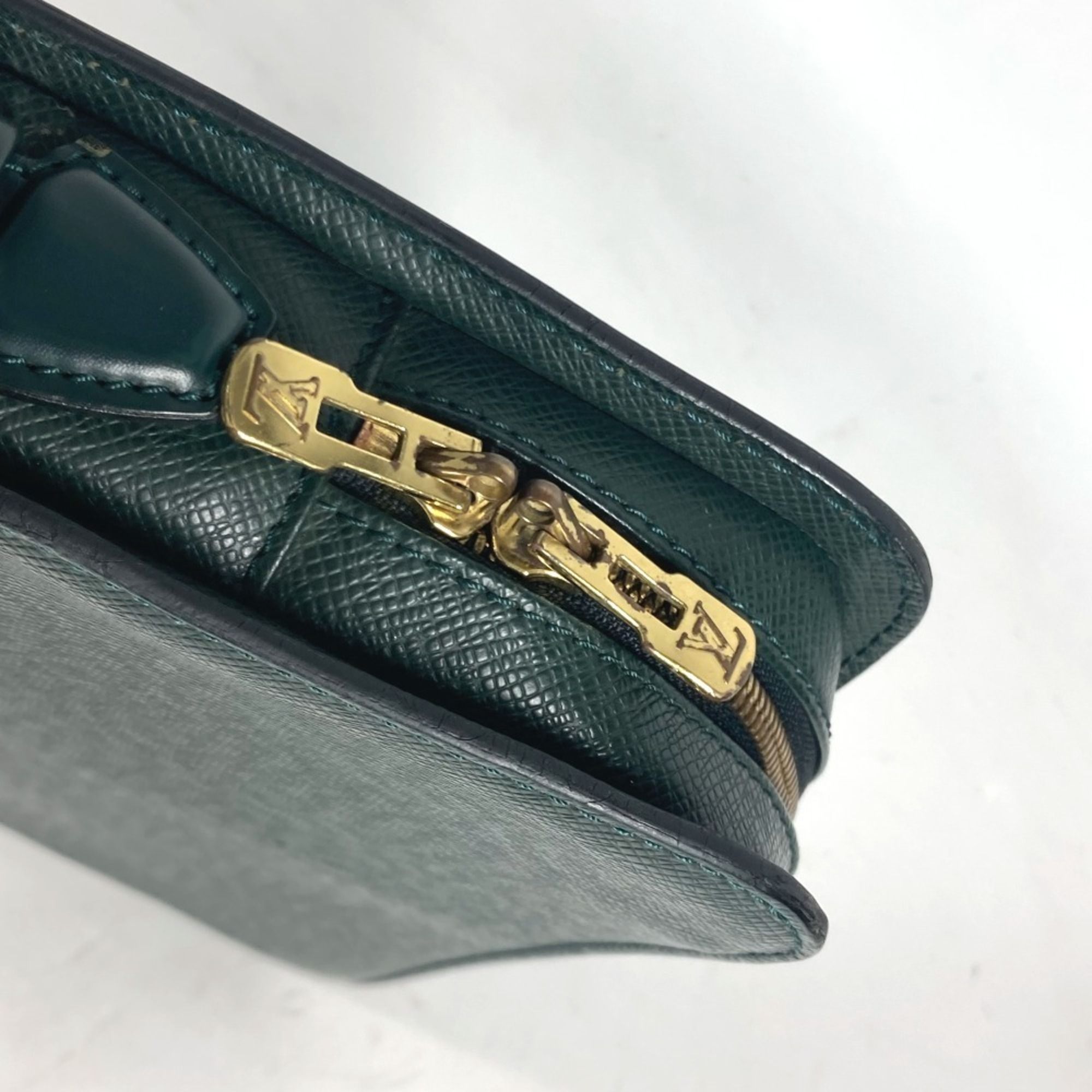 Taiga Leather Briefcase Handbag (Pre-Owned) - Louis Vuitton - Modalova