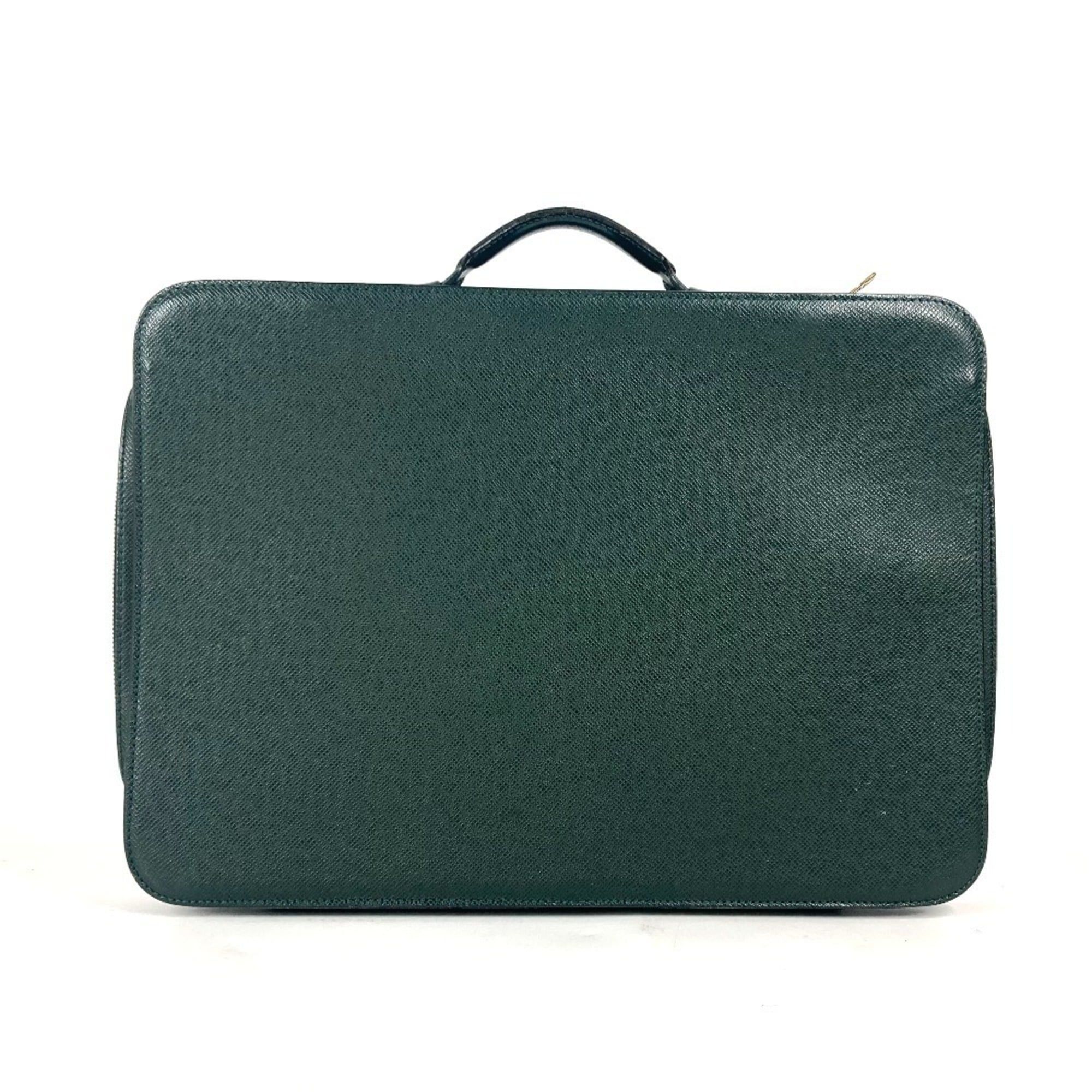 Taiga Leather Briefcase Handbag (Pre-Owned) - Louis Vuitton - Modalova