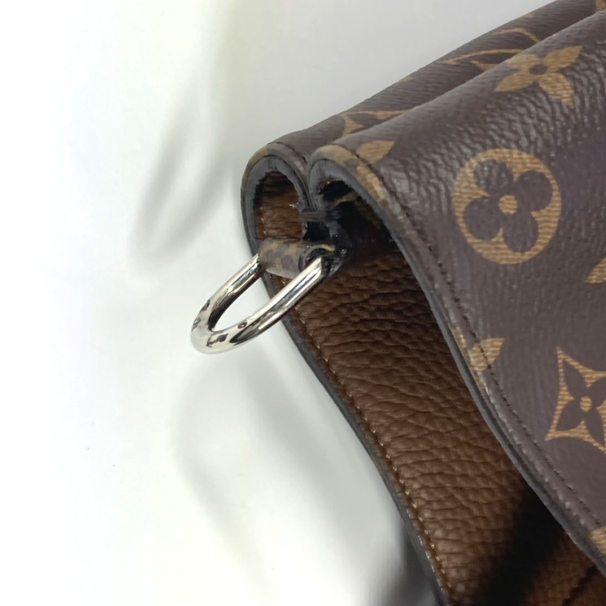 Monogram Canvas Leather Shoulder Bag Tote Bag (Pre-Owned) - Louis Vuitton - Modalova
