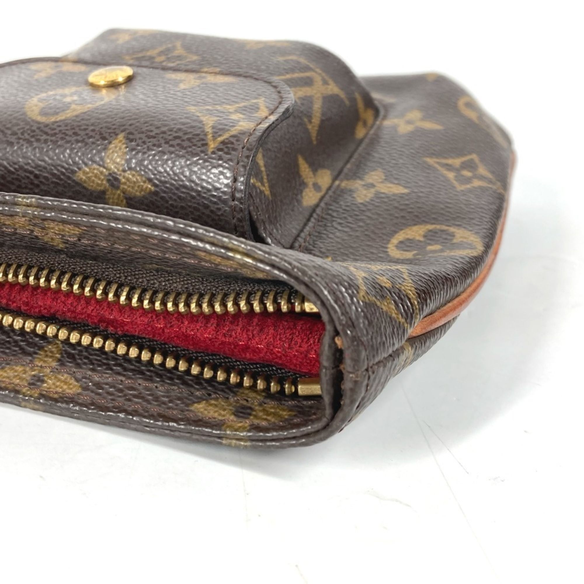Monogram Canvas Clutch Bag Pouch (Pre-Owned) - Louis Vuitton - Modalova