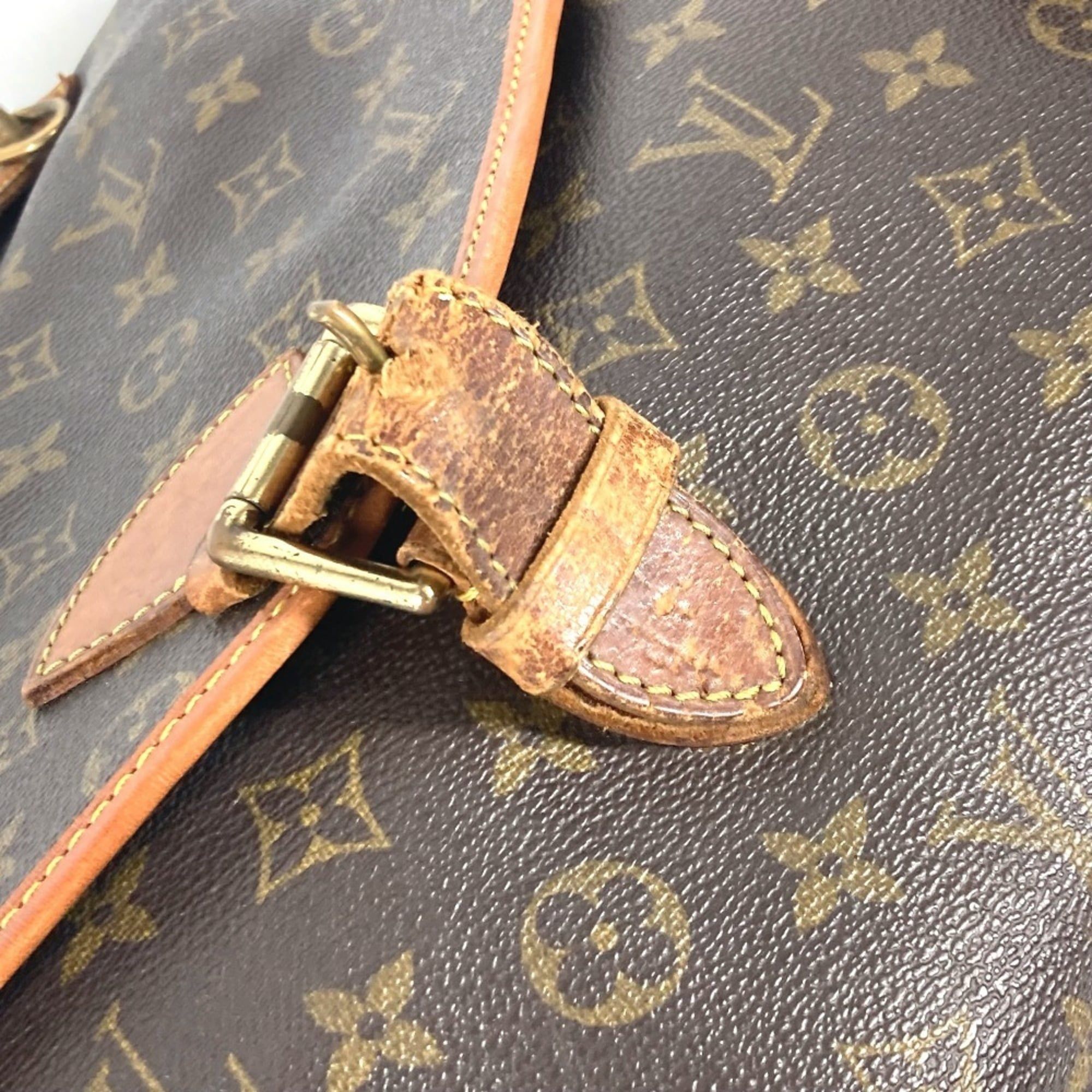 Monogram Canvas Handbag Shoulder Bag (Pre-Owned) - Louis Vuitton - Modalova