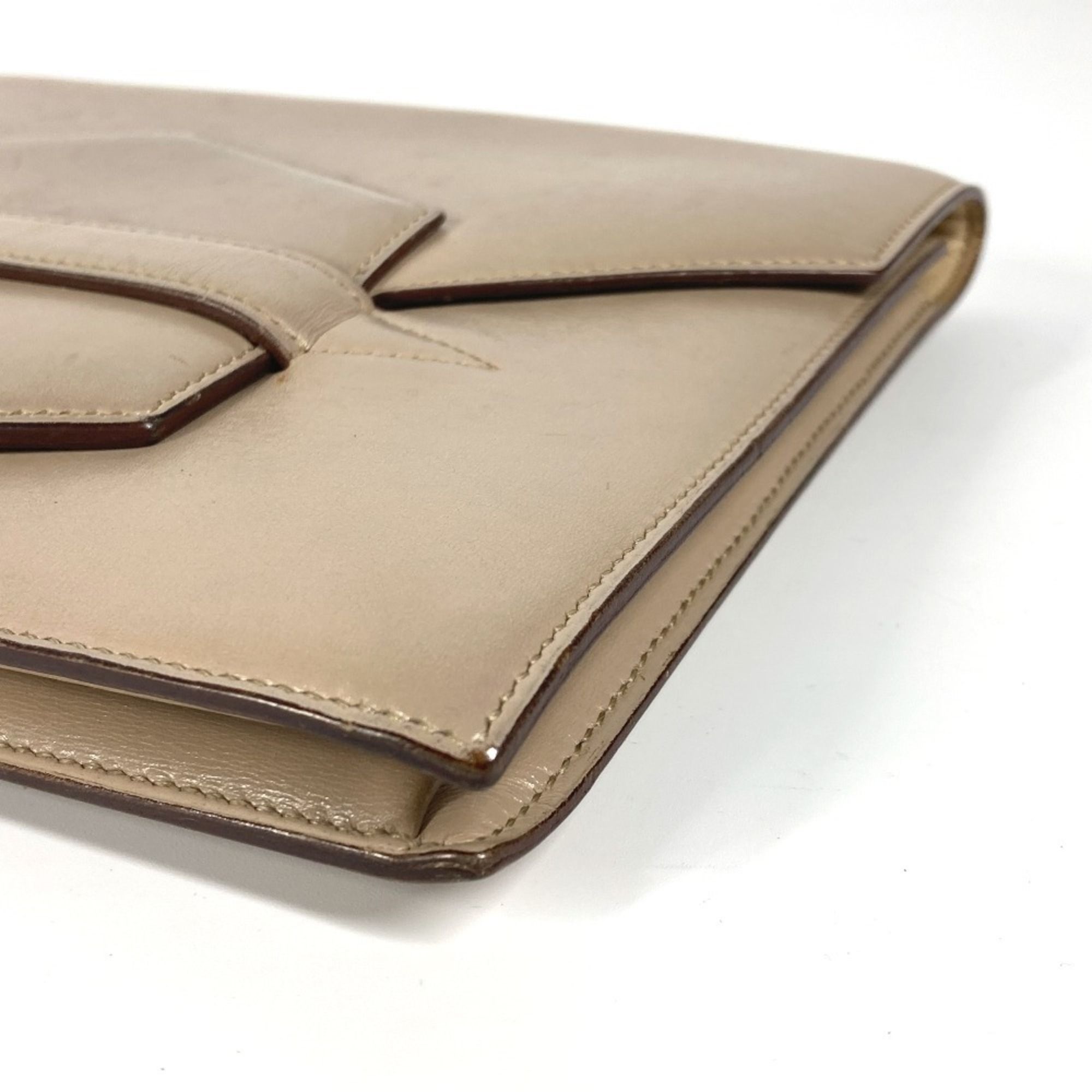 Leather Clutch Bag (Pre-Owned) - Hermes - Modalova