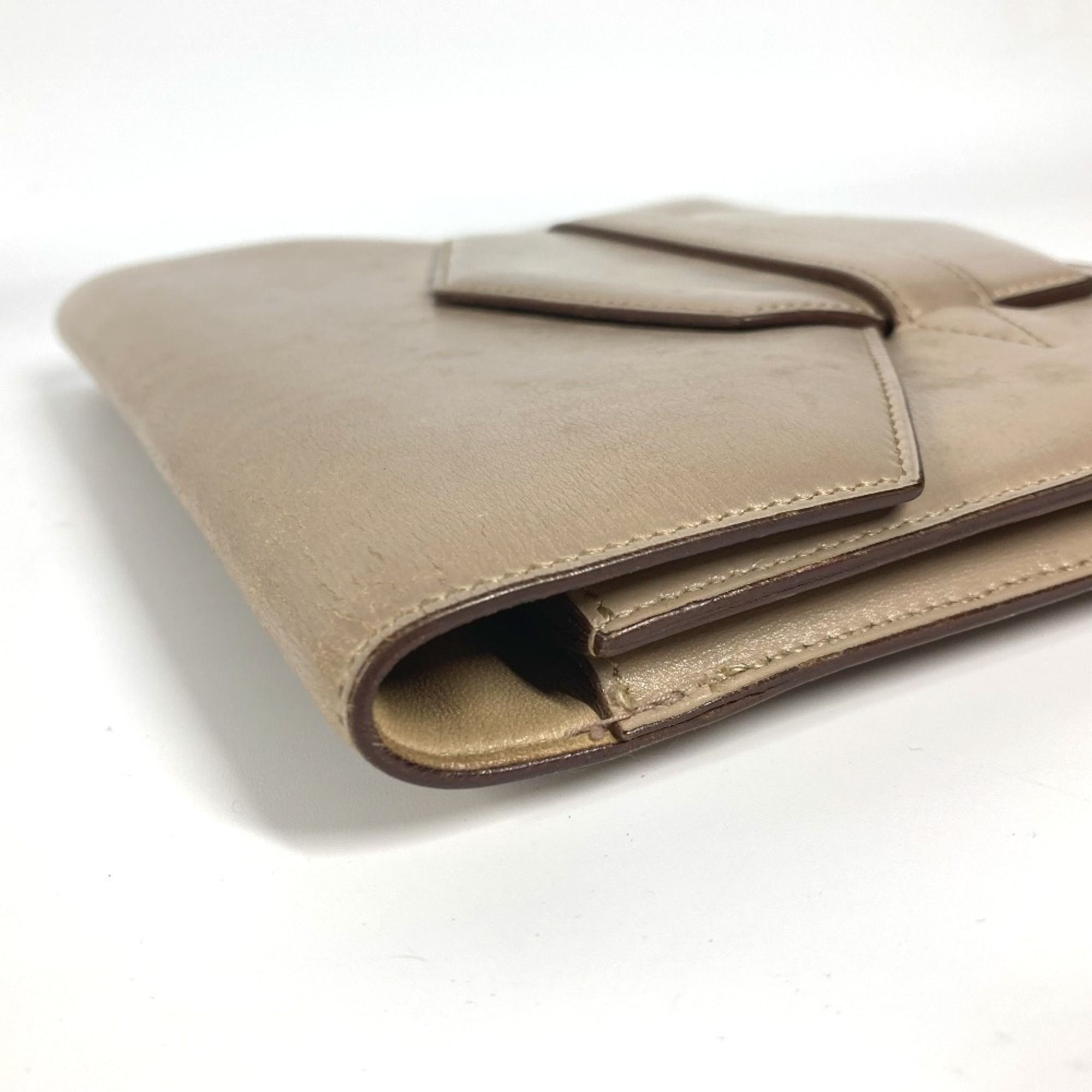 Leather Clutch Bag (Pre-Owned) - Hermes - Modalova