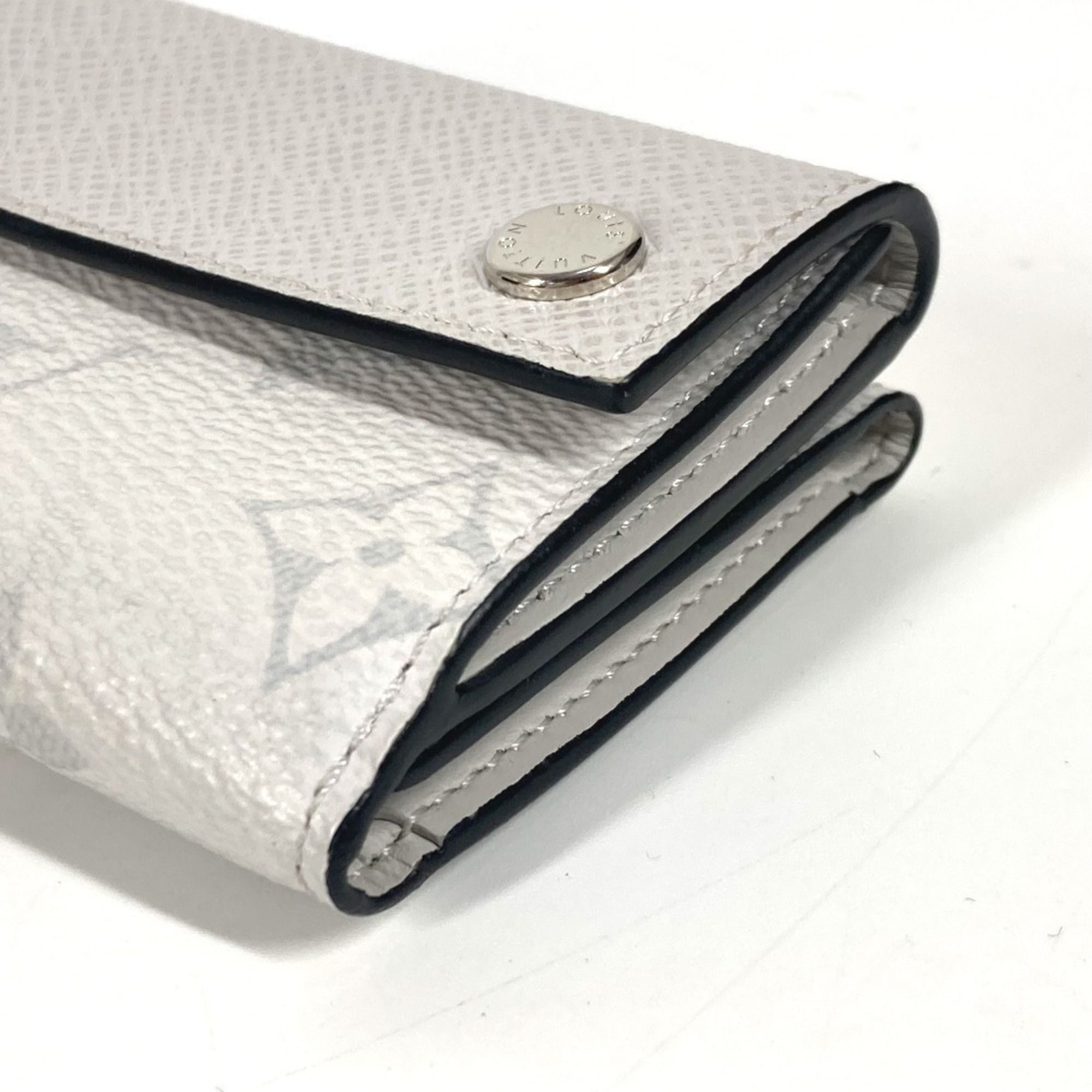 Taiga Leather Monogram Wallet (Tri-Fold) (Pre-Owned) - Louis Vuitton - Modalova