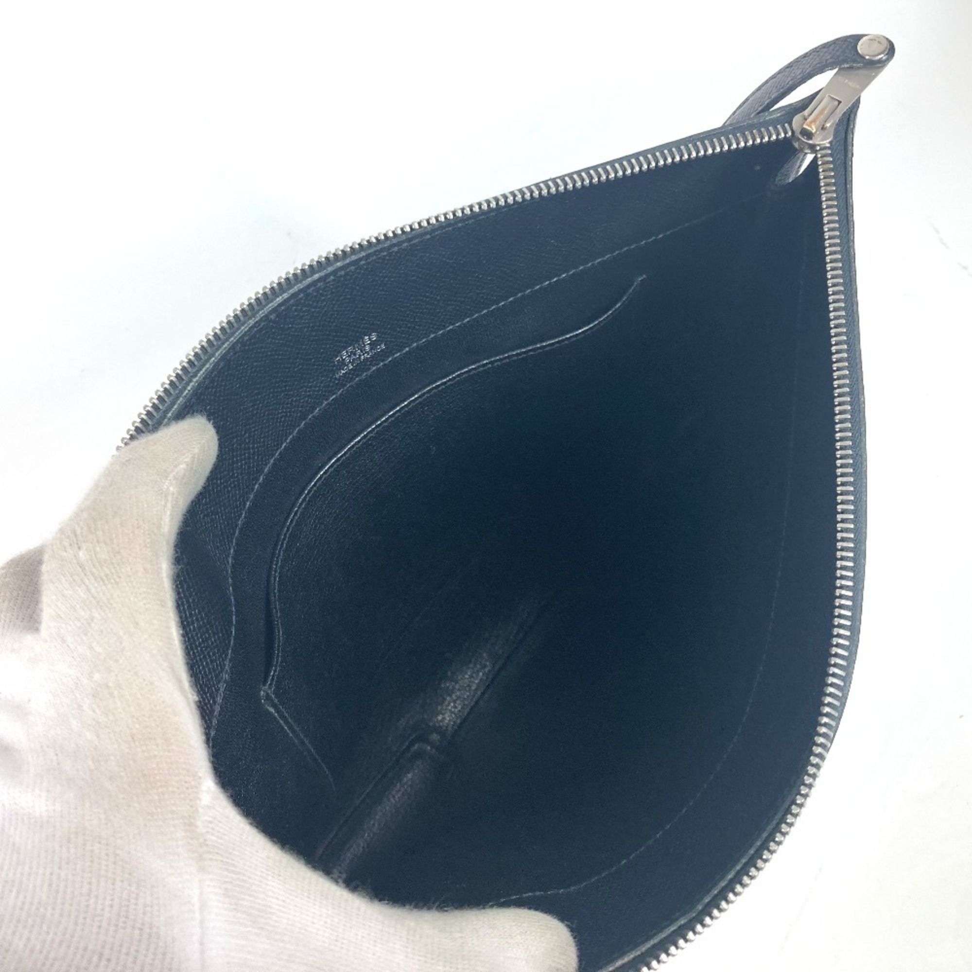 Epsom Leather Clutch Bag Pouch (Pre-Owned) - Hermes - Modalova
