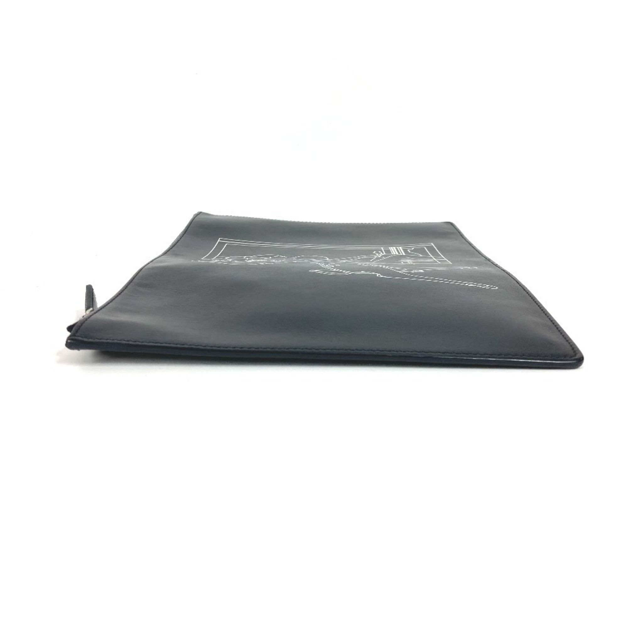 Leather Clutch Bag (Pre-Owned) - Givenchy - Modalova