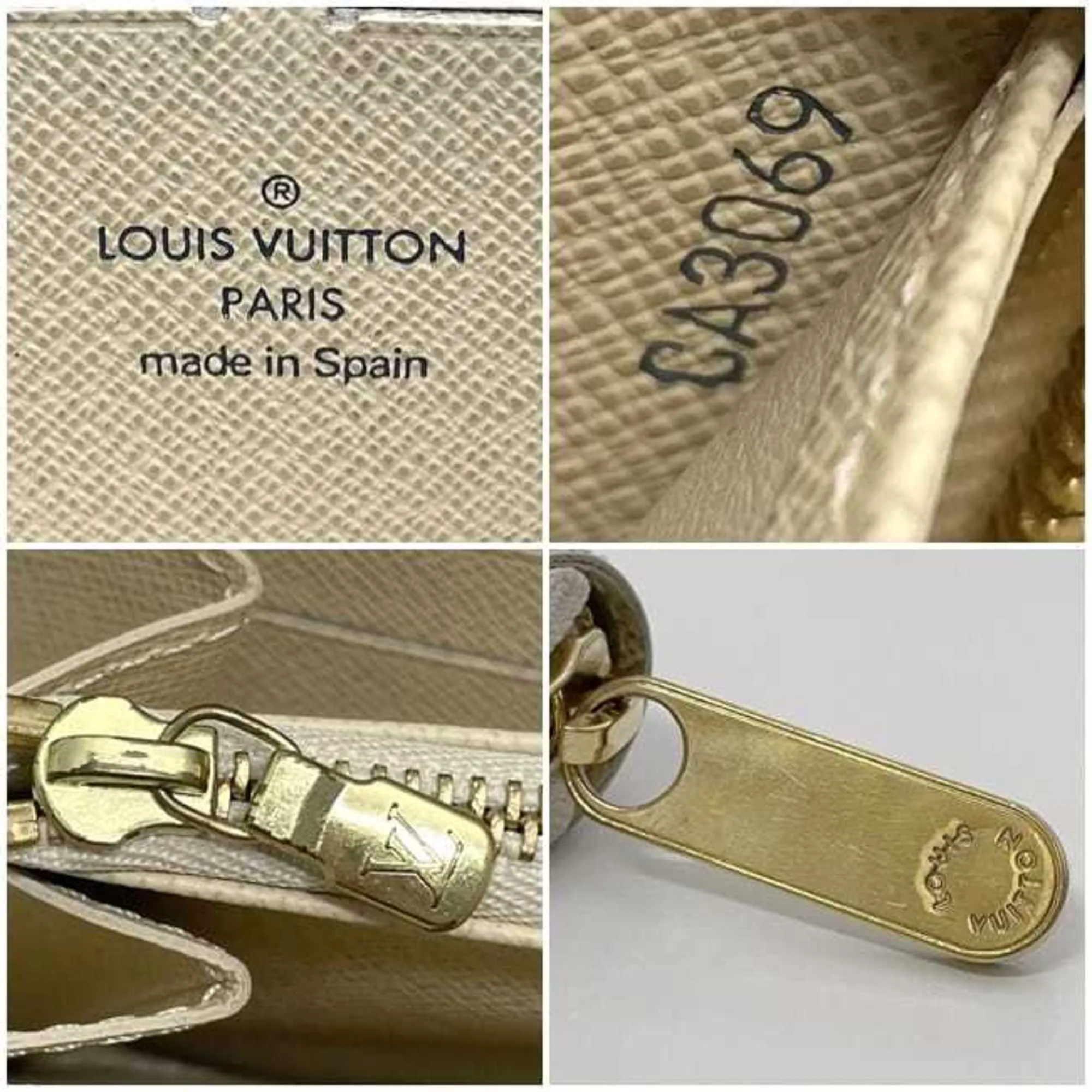 Damier Canvas Long Wallet (Bi-Fold) (Pre-Owned) - Louis Vuitton - Modalova