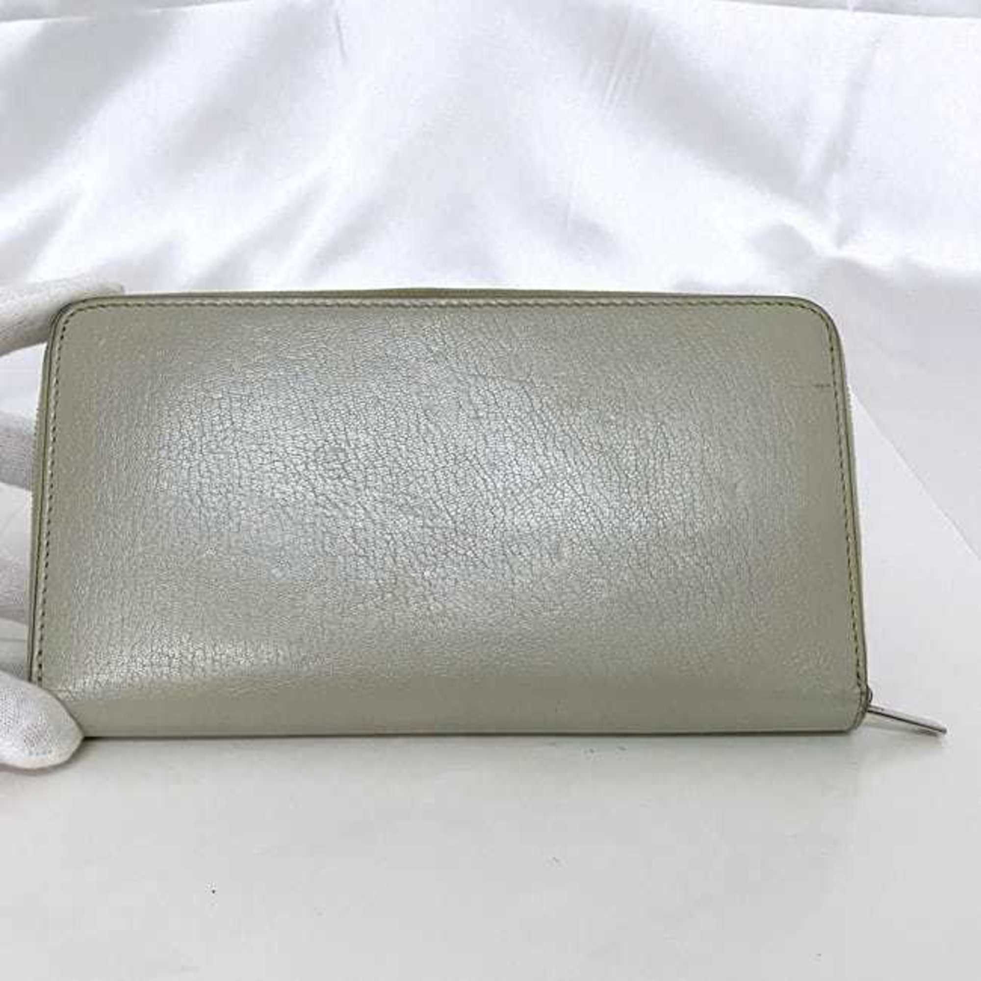 Leather Long Wallet (Bi-Fold) (Pre-Owned) - Celine - Modalova
