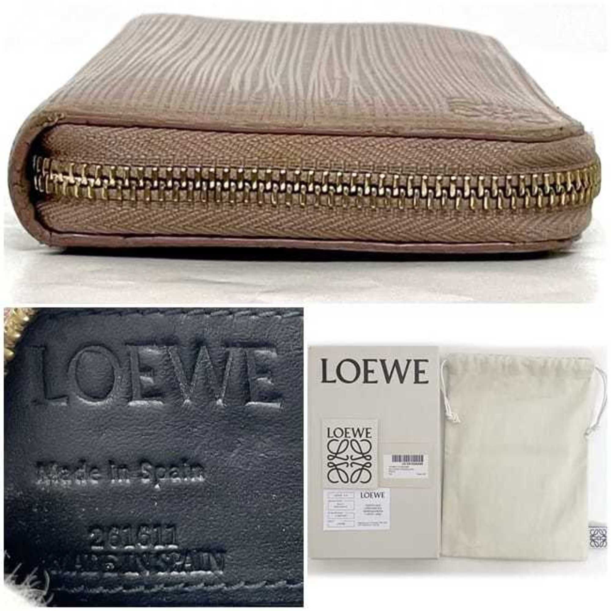 Linen Long Wallet (Bi-Fold) (Pre-Owned) - Loewe - Modalova