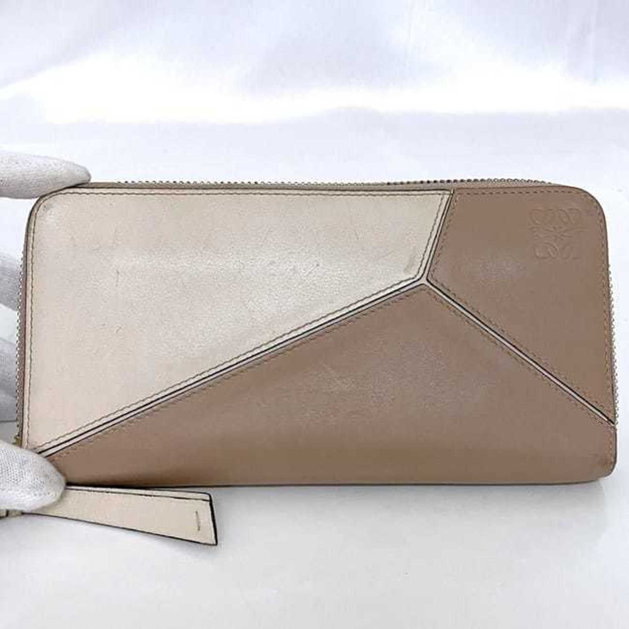 Leather Long Wallet (Bi-Fold) (Pre-Owned) - Loewe - Modalova