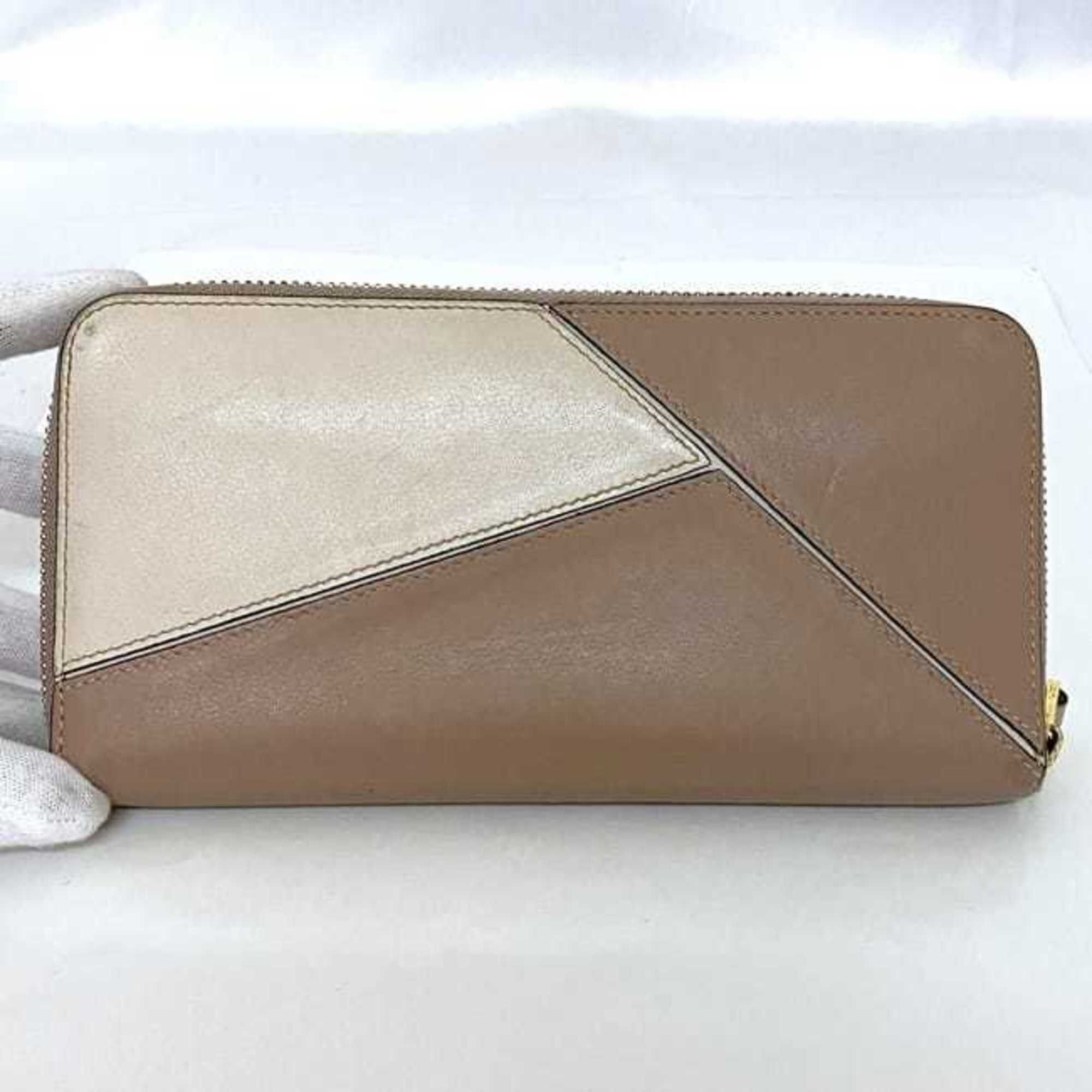 Leather Long Wallet (Bi-Fold) (Pre-Owned) - Loewe - Modalova