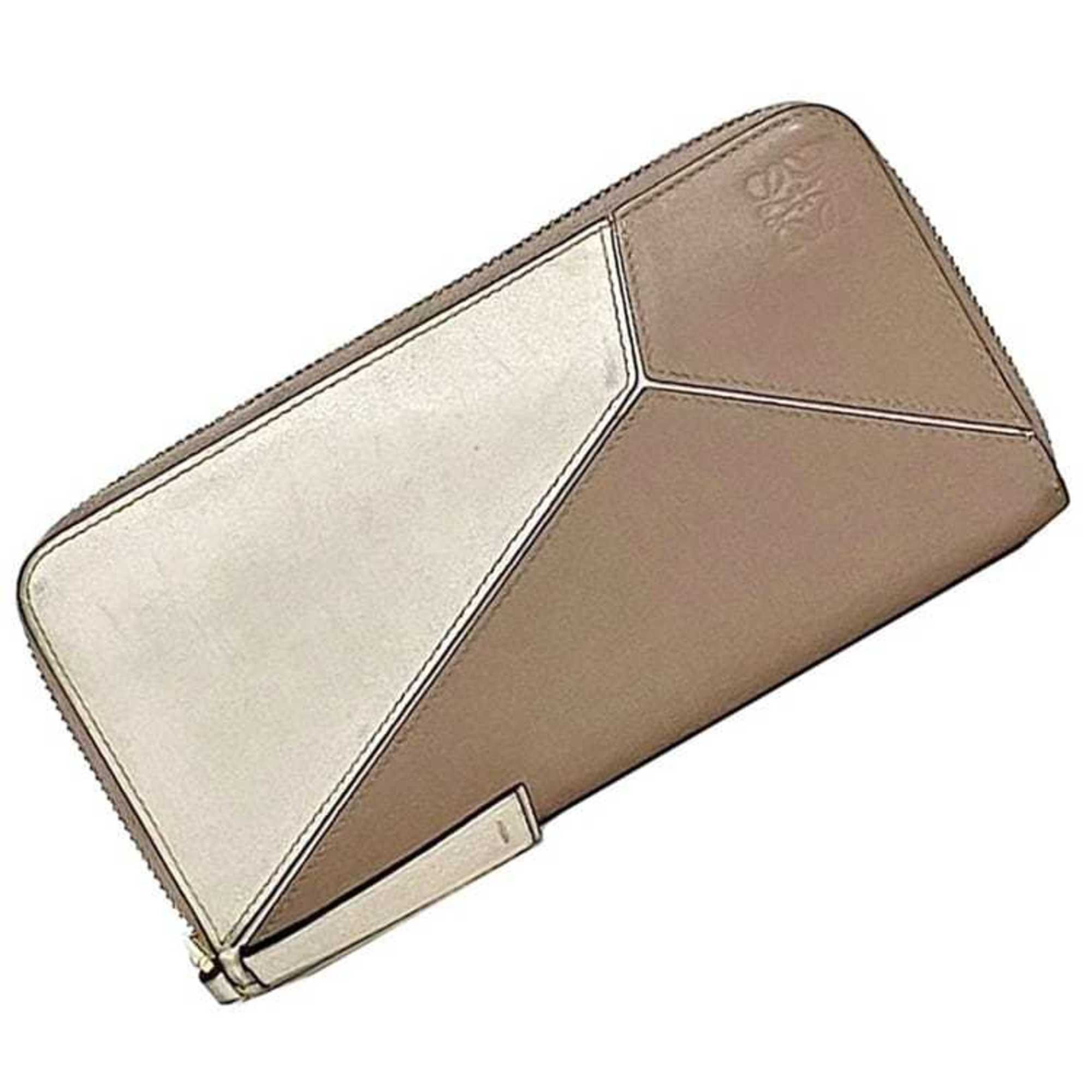 Leather Long Wallet (Bi-Fold) (Pre-Owned) - Loewe - Modalova