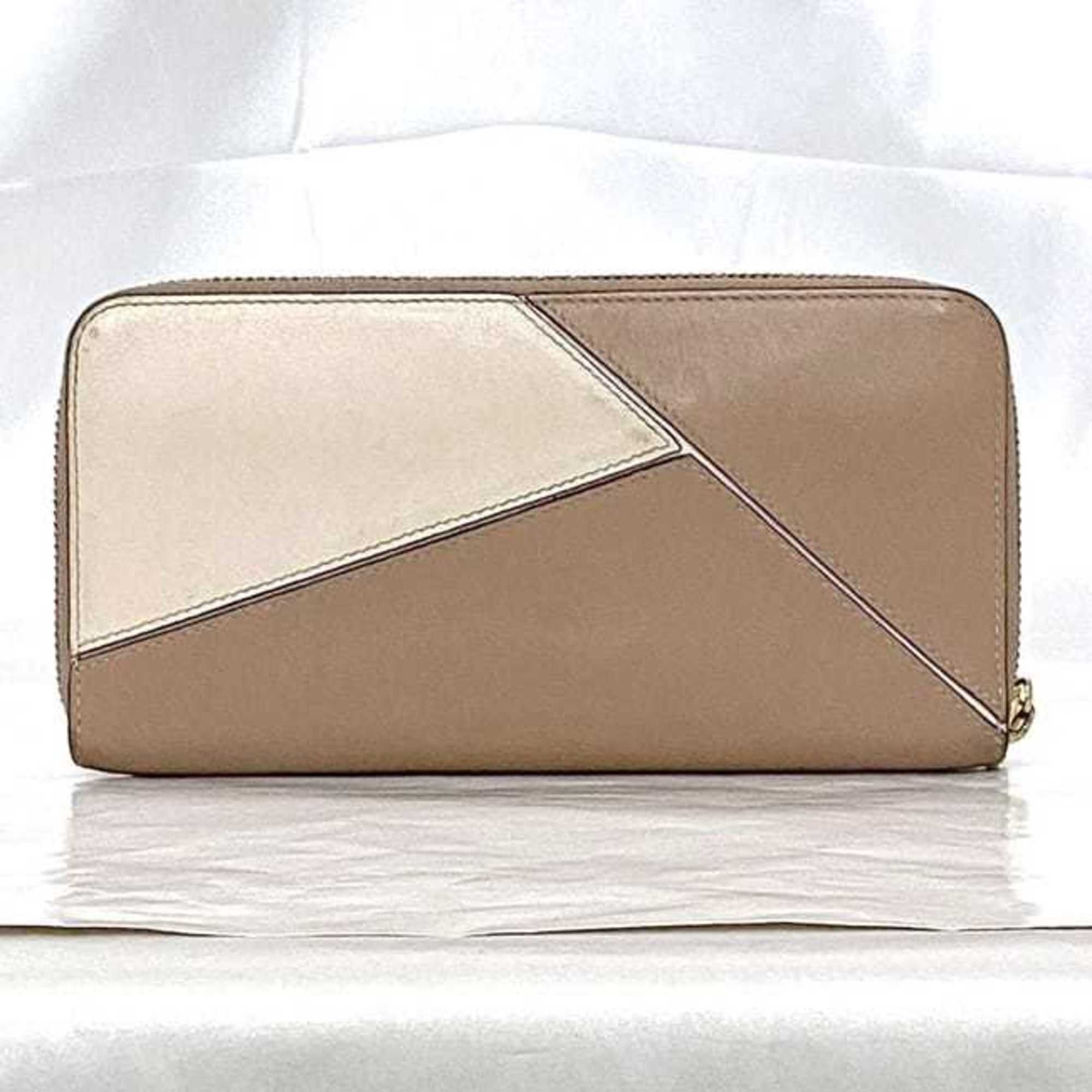 Leather Long Wallet (Bi-Fold) (Pre-Owned) - Loewe - Modalova