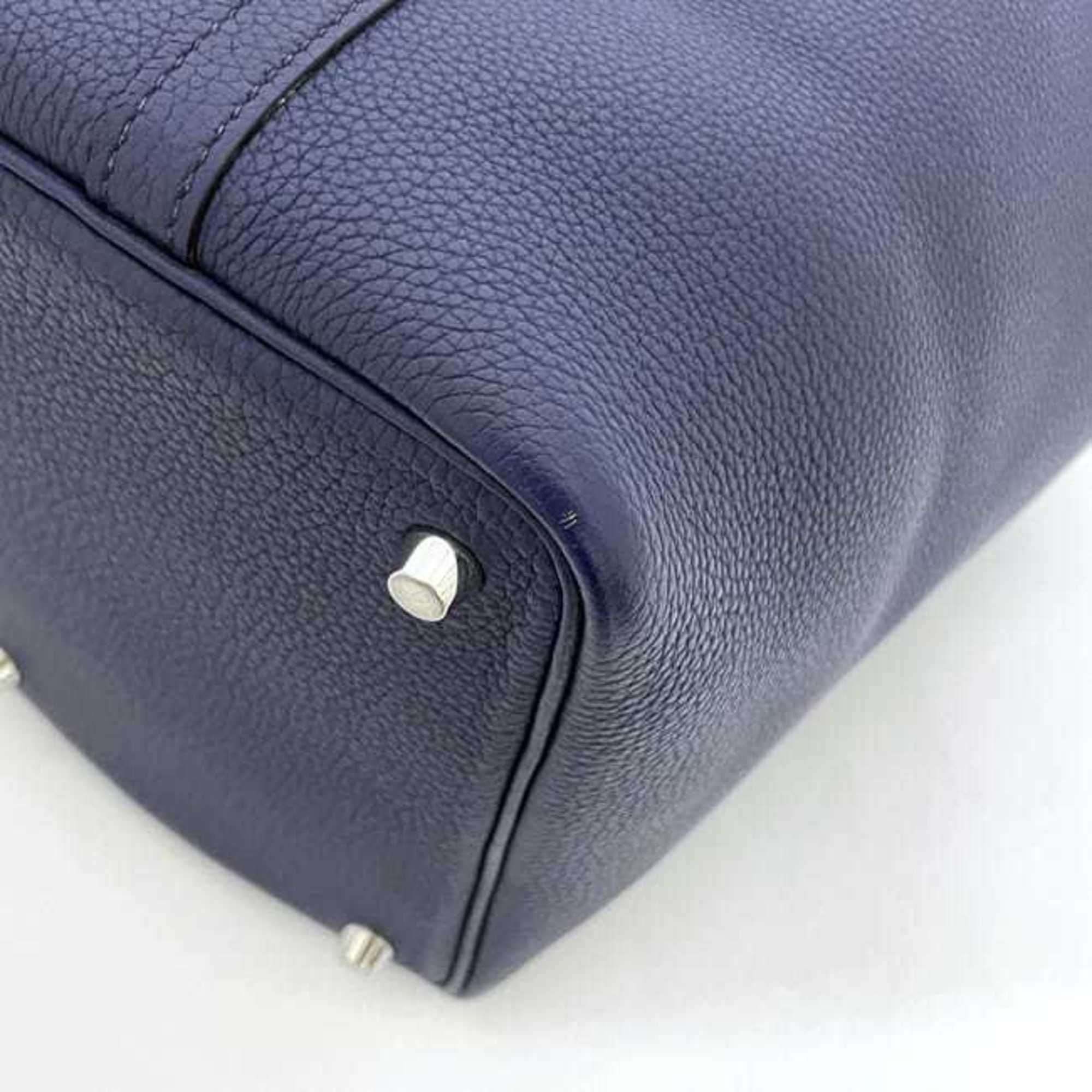 Leather Taurillon Clemence Leather Handbag (Pre-Owned) - Hermes - Modalova