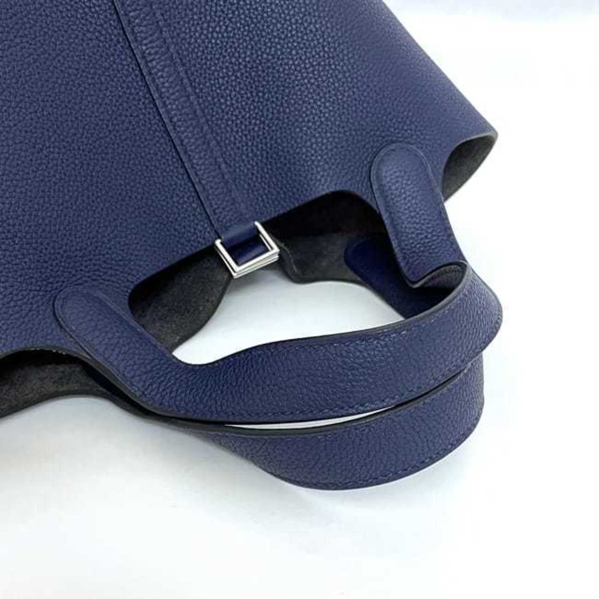 Leather Taurillon Clemence Leather Handbag (Pre-Owned) - Hermes - Modalova