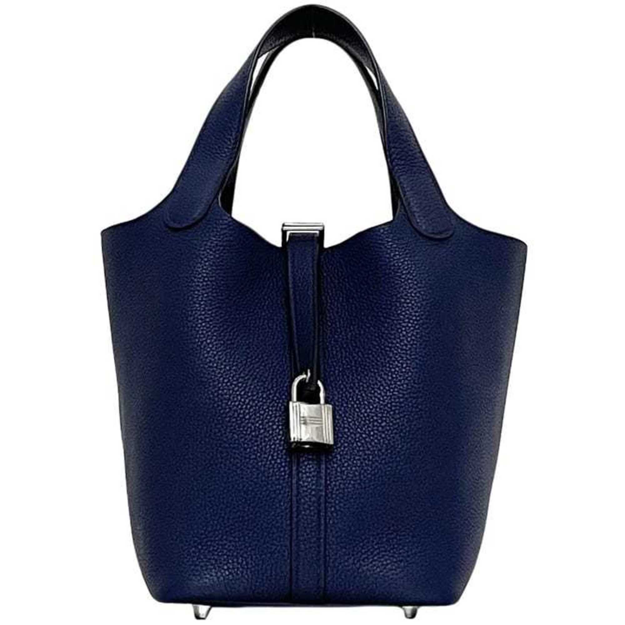 Leather Taurillon Clemence Leather Handbag (Pre-Owned) - Hermes - Modalova