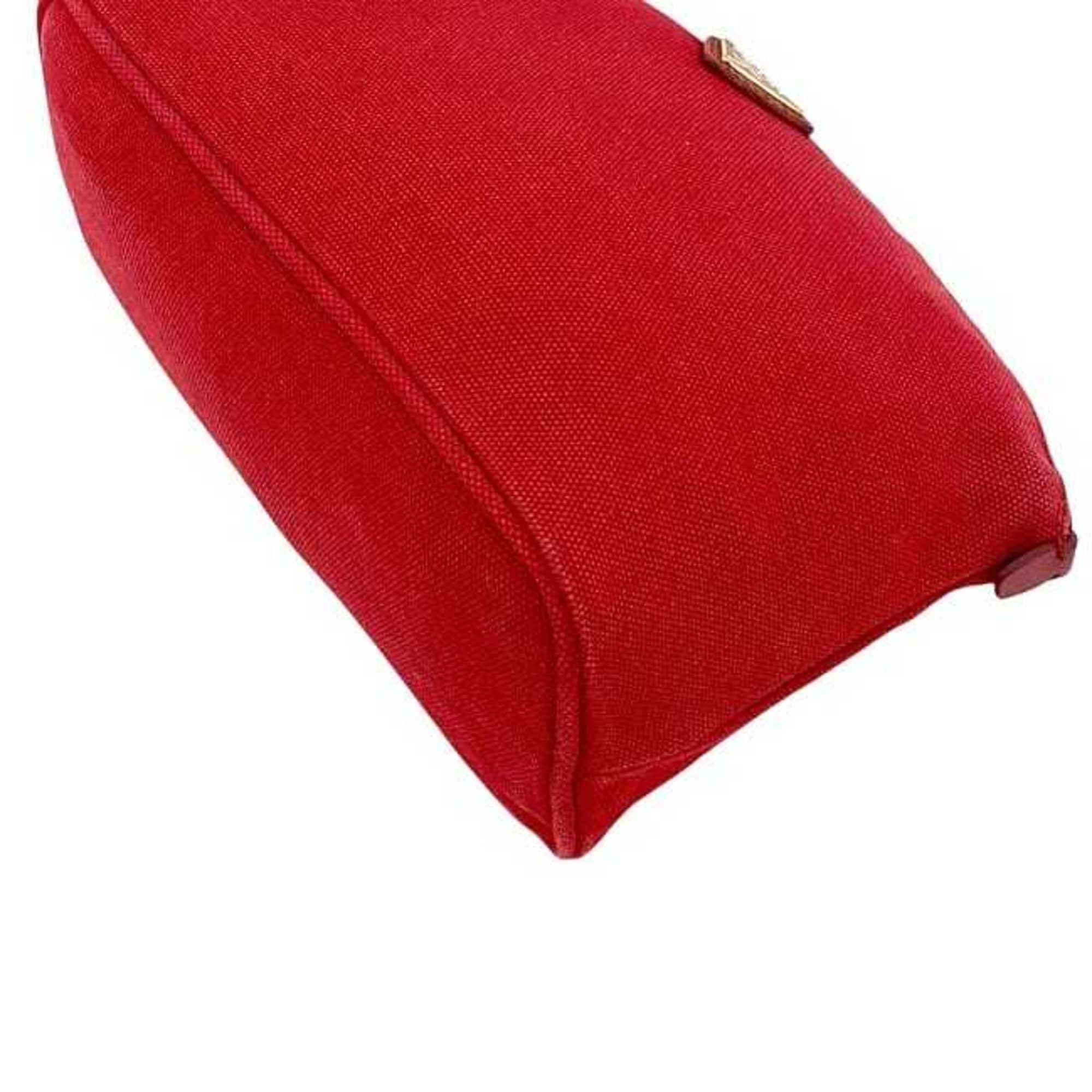 Canvas Leather Pouch (Pre-Owned) - Prada - Modalova