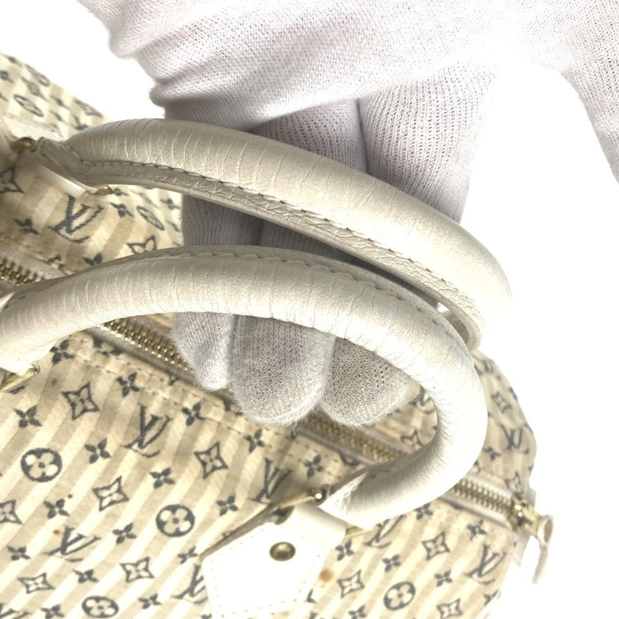 Monogram Mini Lin Monogram Mini Lin Boston Bag Handbag (Pre-Owned) - Louis Vuitton - Modalova
