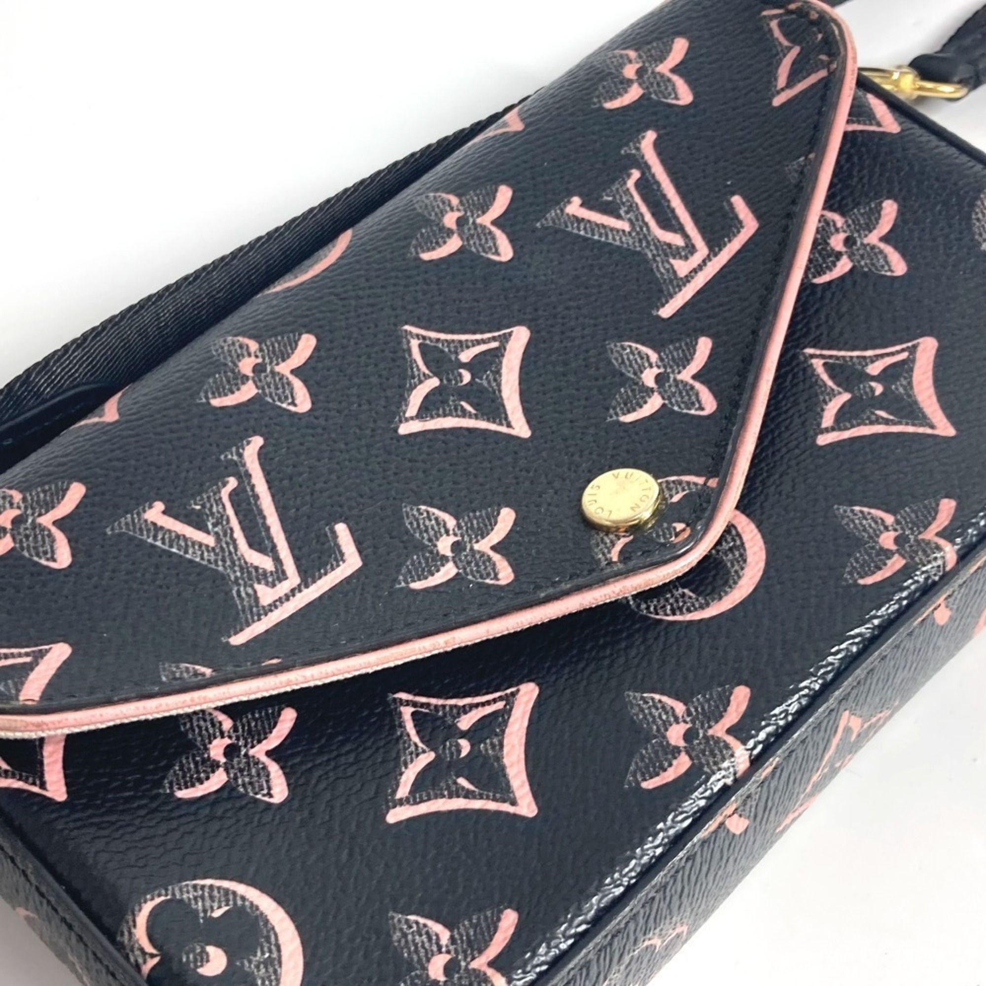 Coated Canvas Pochette Shoulder Bag (Pre-Owned) - Louis Vuitton - Modalova