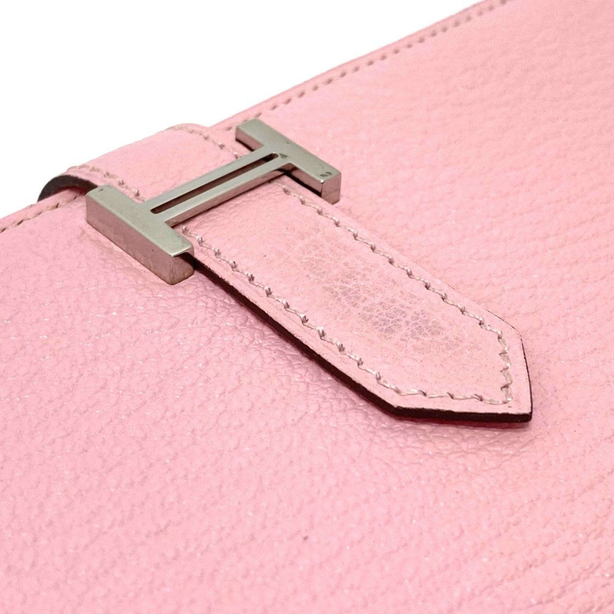 Chevre Myzore Leather Wallet (Bi-Fold) (Pre-Owned) - Hermes - Modalova