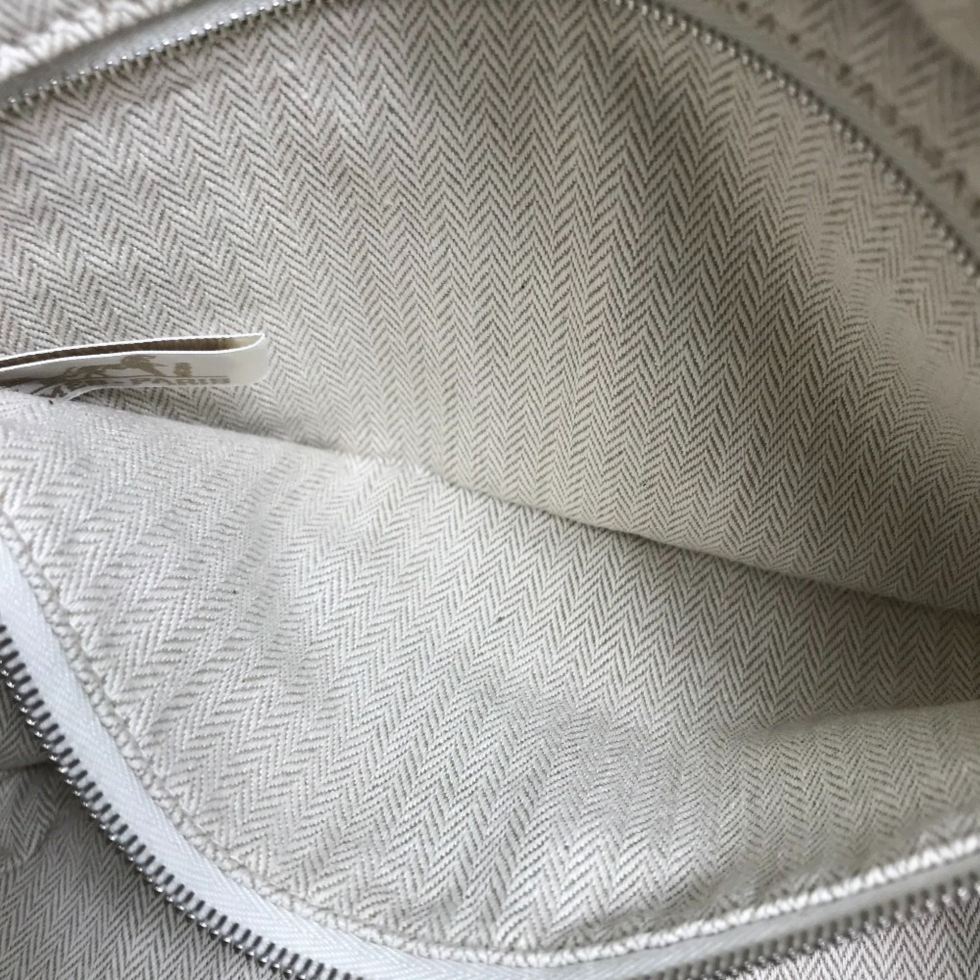 Toile Chevron Pouch (Pre-Owned) - Hermes - Modalova