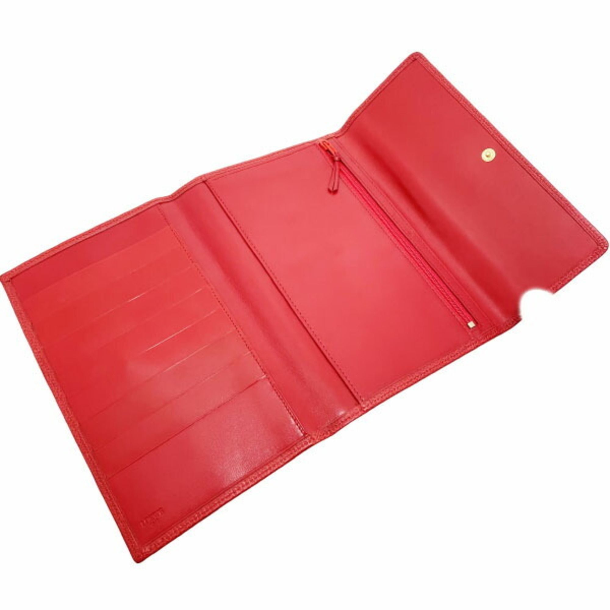 Leather Long Wallet (Tri-Fold) (Pre-Owned) - Loewe - Modalova