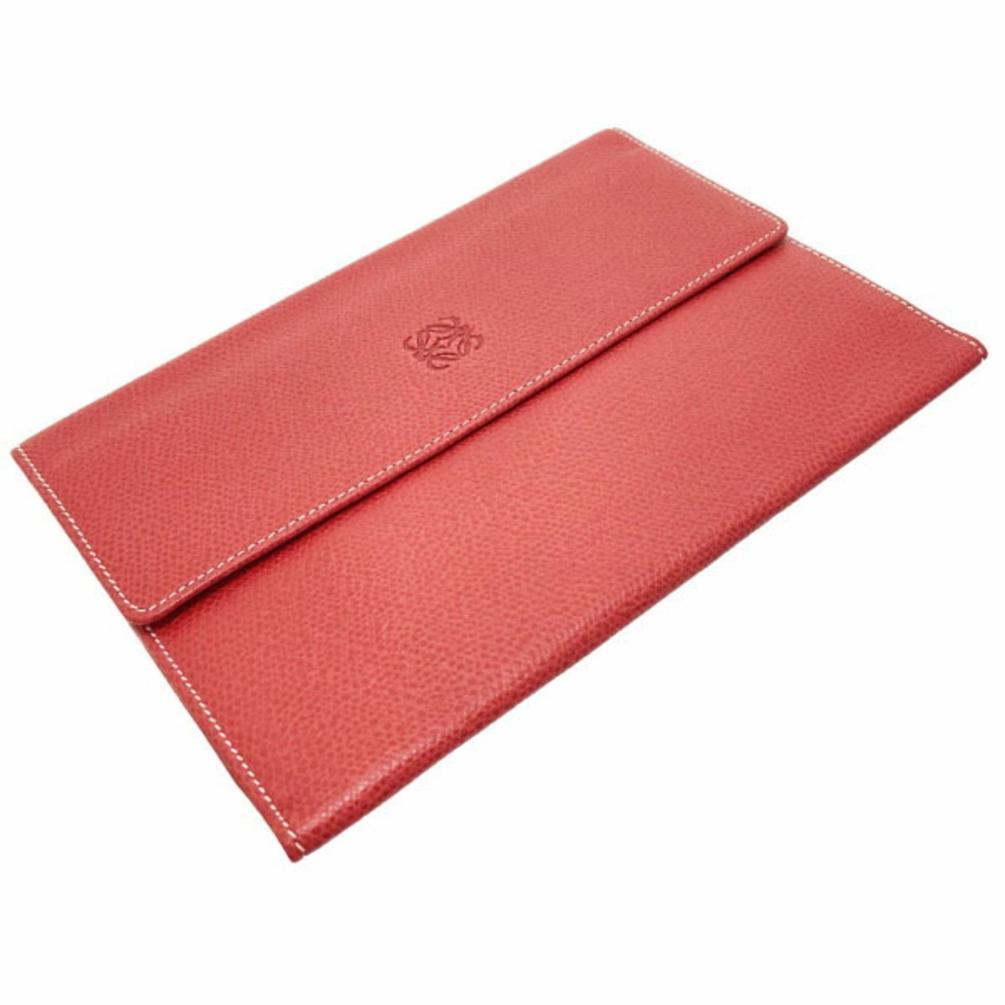 Leather Long Wallet (Tri-Fold) (Pre-Owned) - Loewe - Modalova