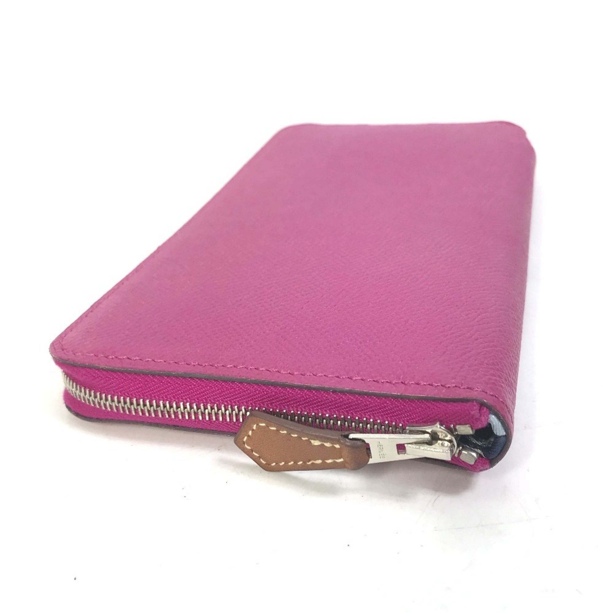 Silk'in Epsom Leather Long Wallet (Bi-Fold) (Pre-Owned) - Hermes - Modalova